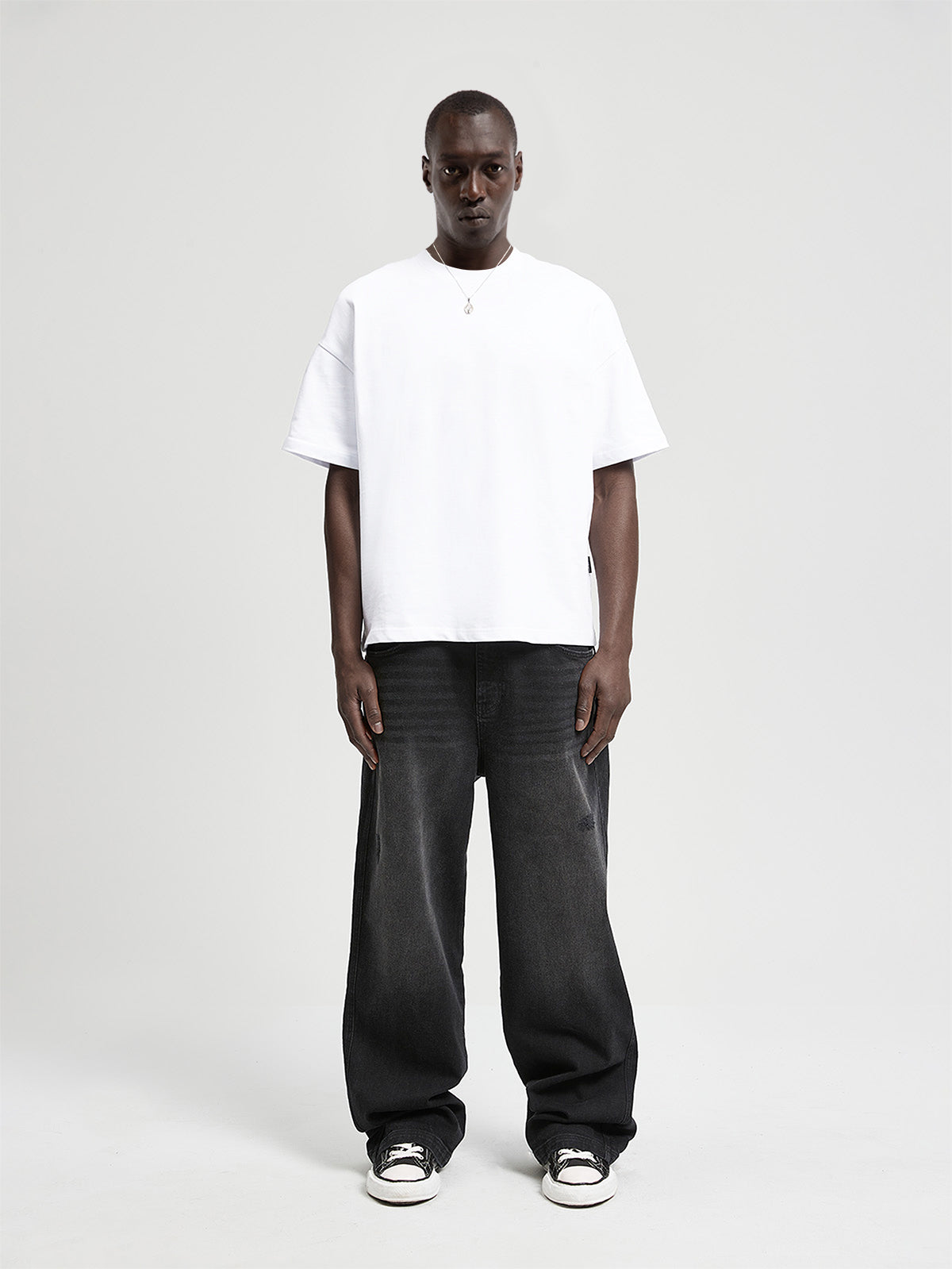 VÉRA DENIM - WASHED BLACK