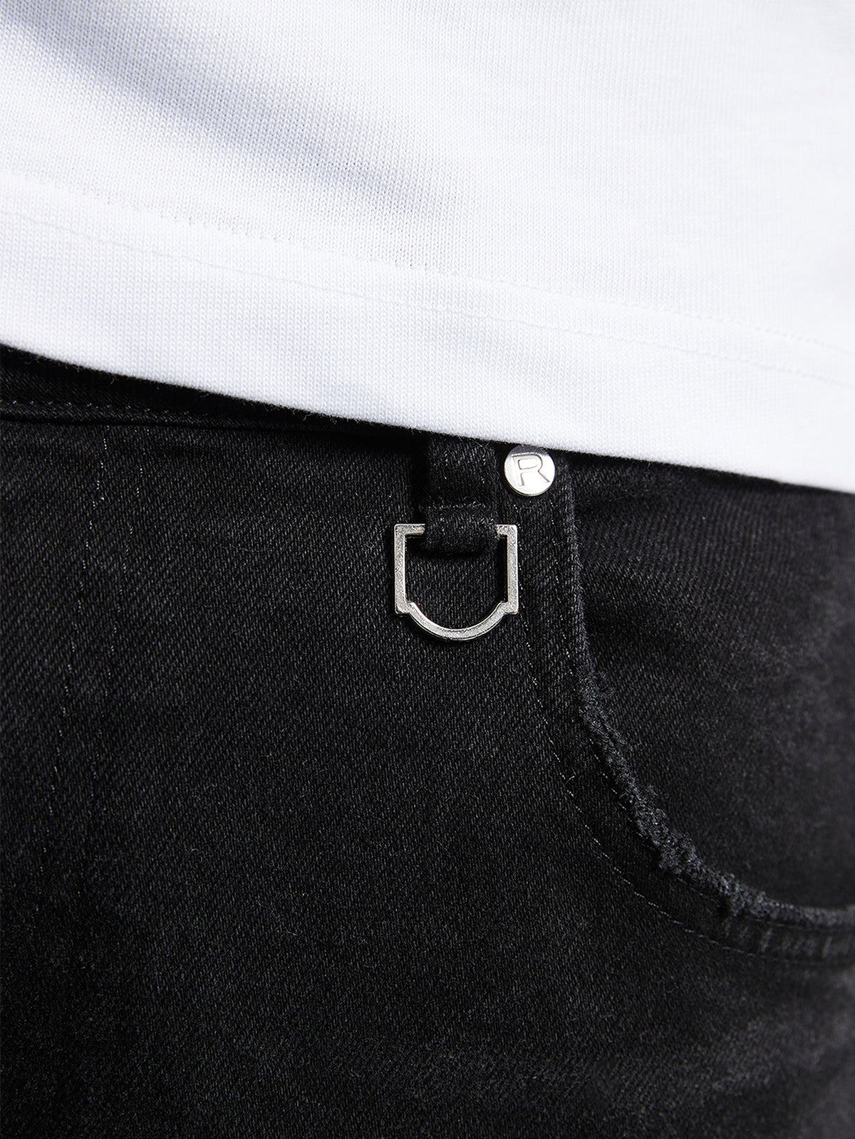 VÉRA DENIM - WASHED BLACK