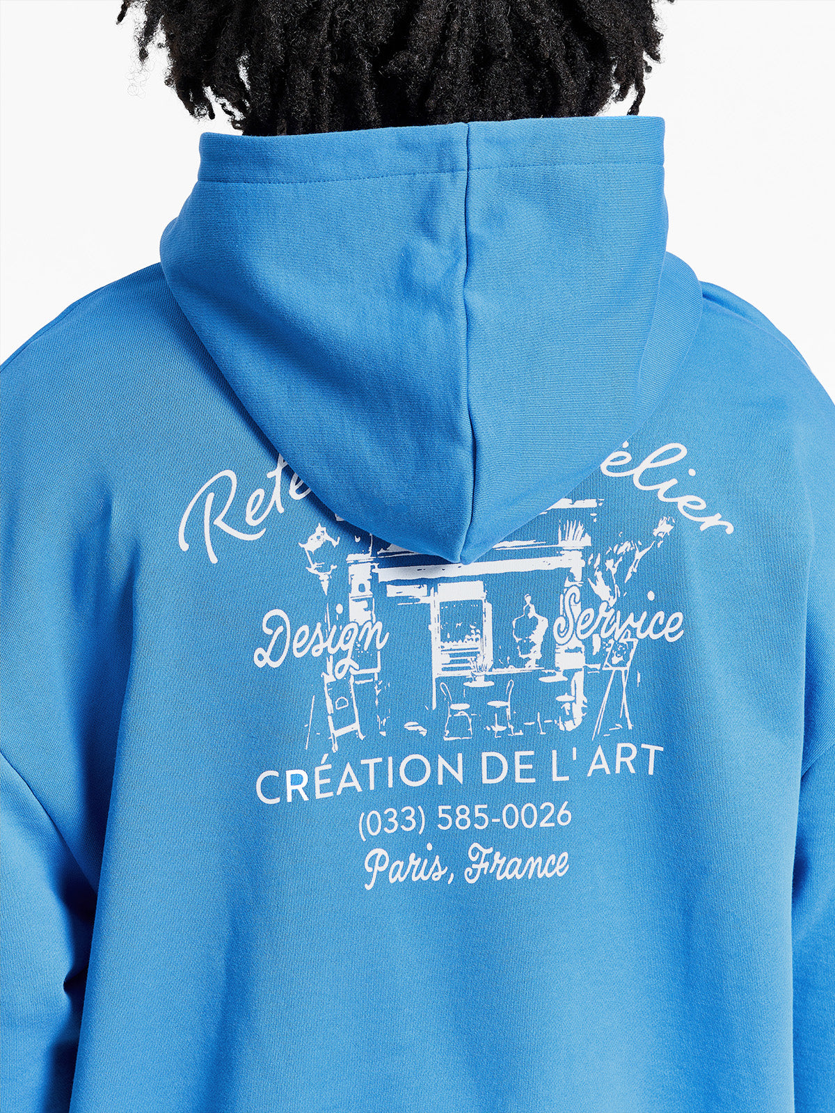DE L'ART HOODIE - BLUE