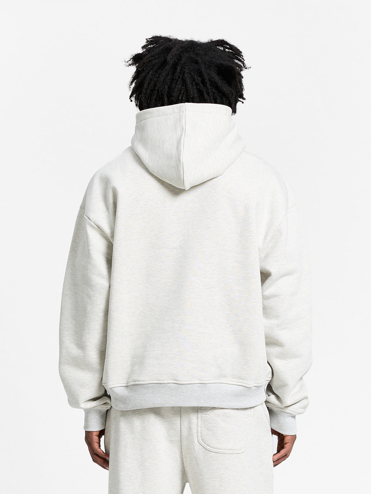 ATELIER EMBLEM HOODIE - MELANGE GREY