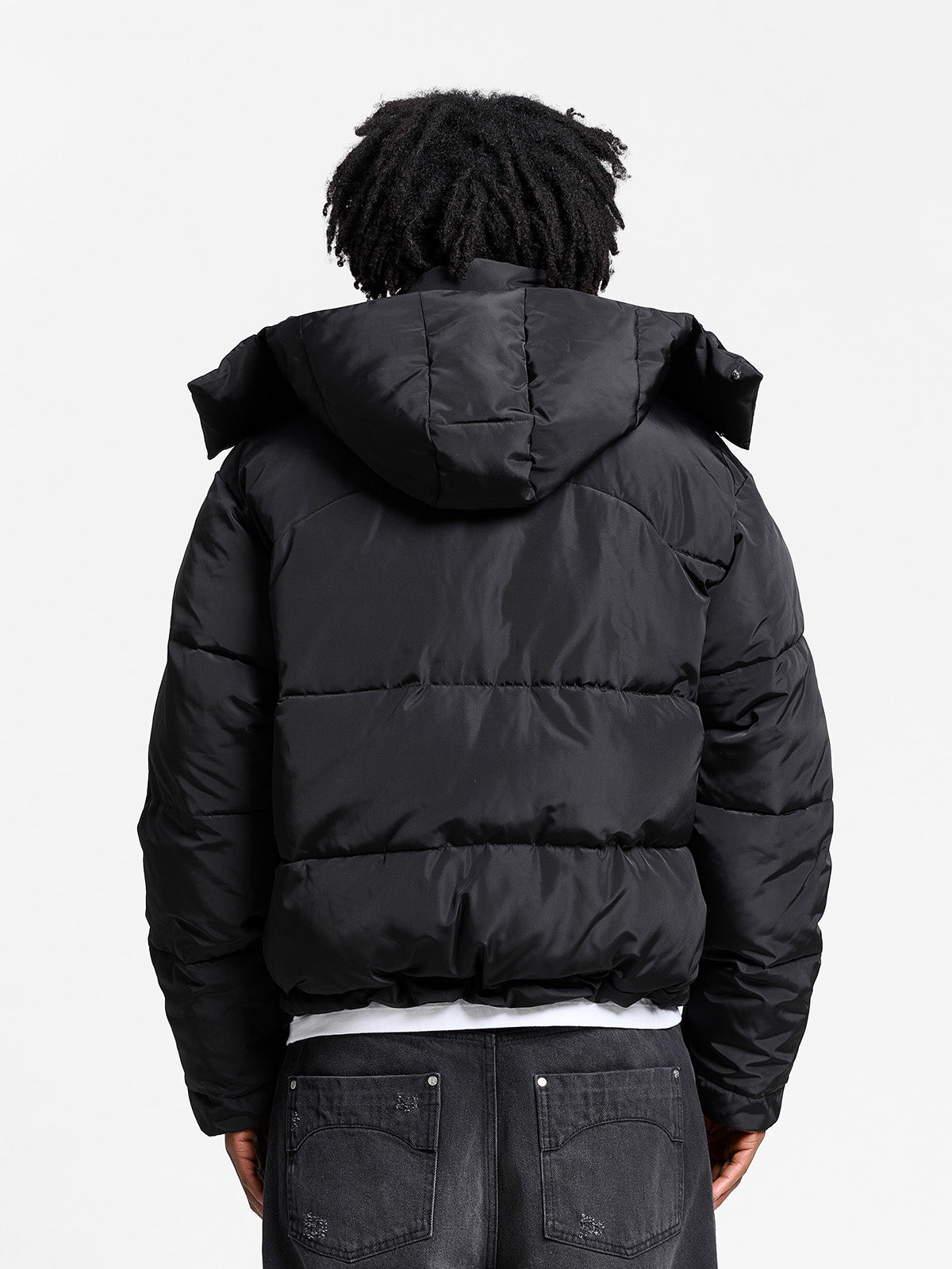 RETERNITY PUFFER JACKET - BLACK