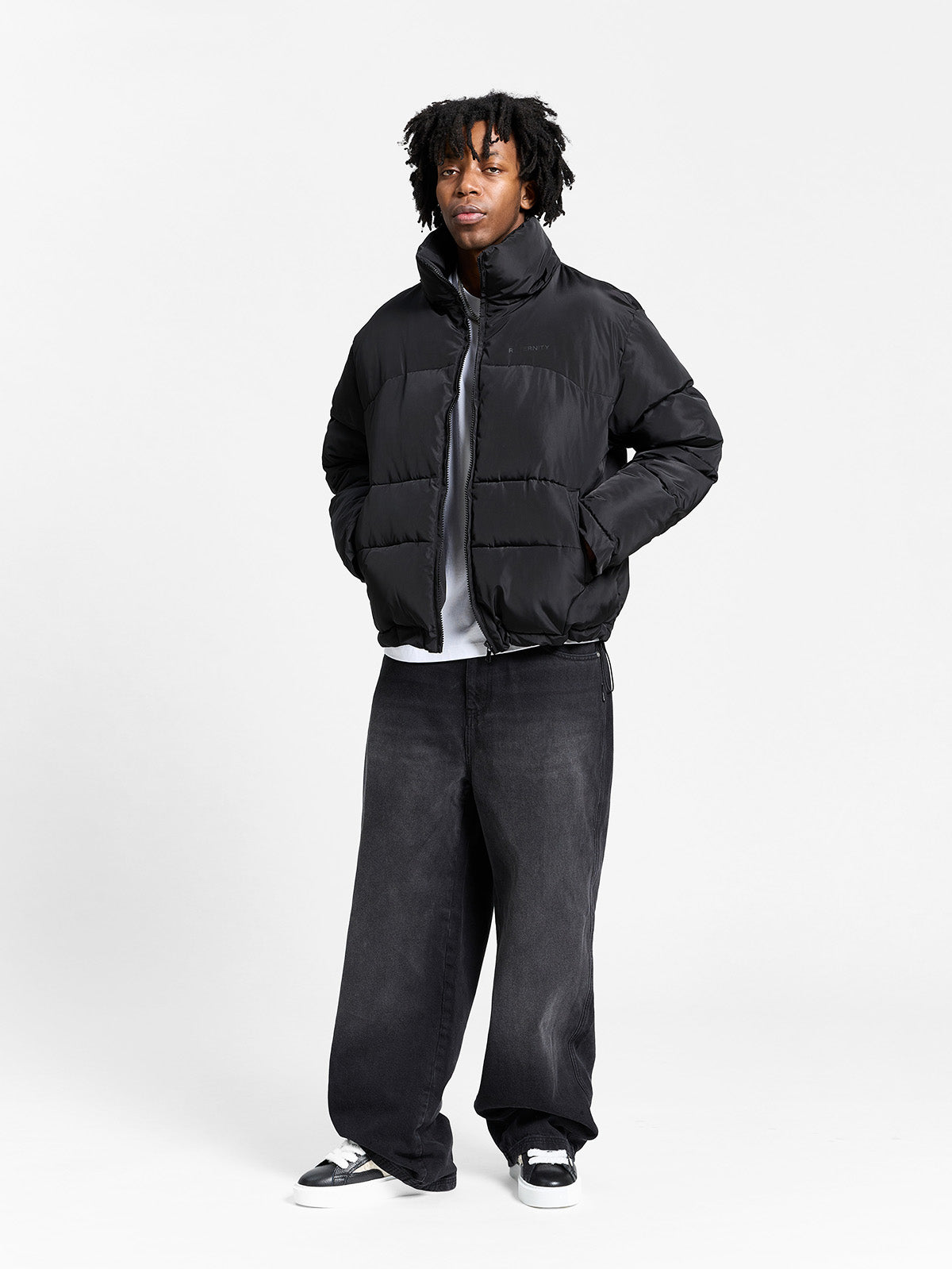 RETERNITY PUFFER JACKET - BLACK