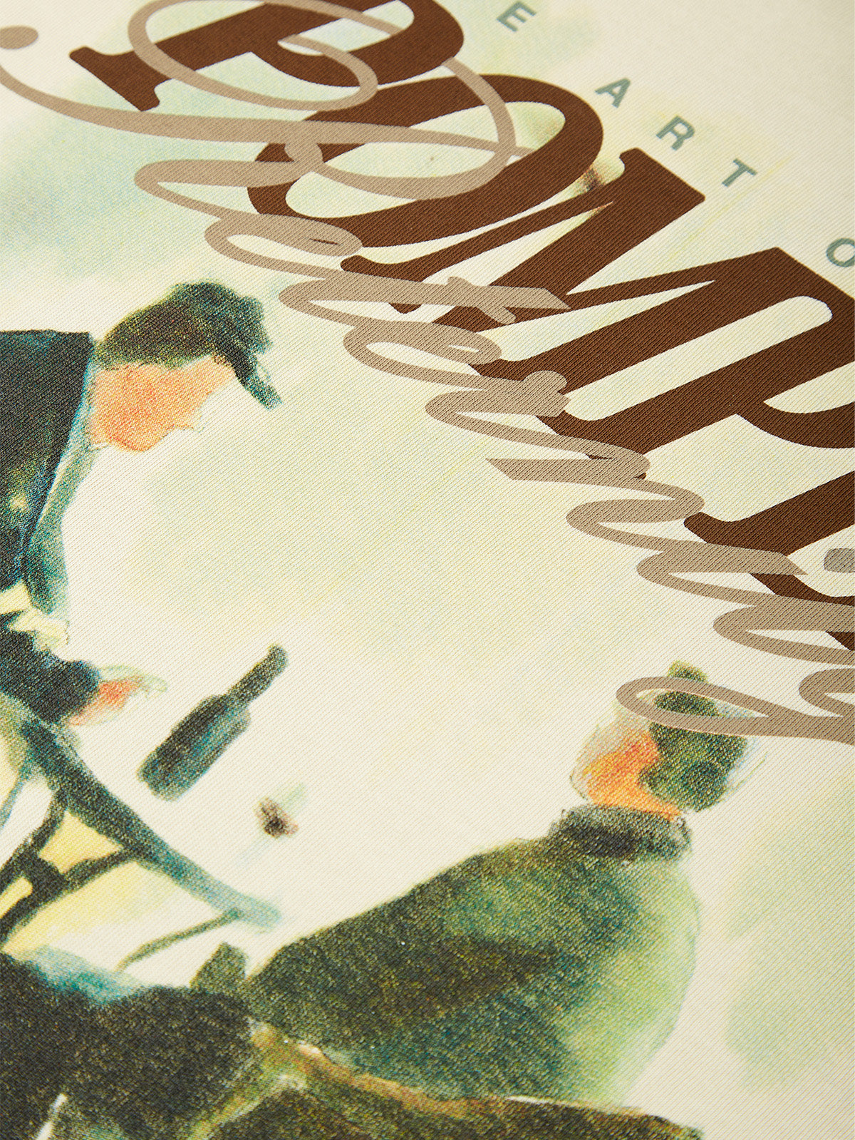 THE ART OF LIVING T-SHIRT - CREAM