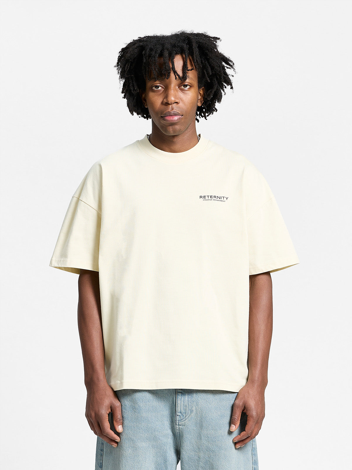 CREATIVE DEPT T-SHIRT - CREAM