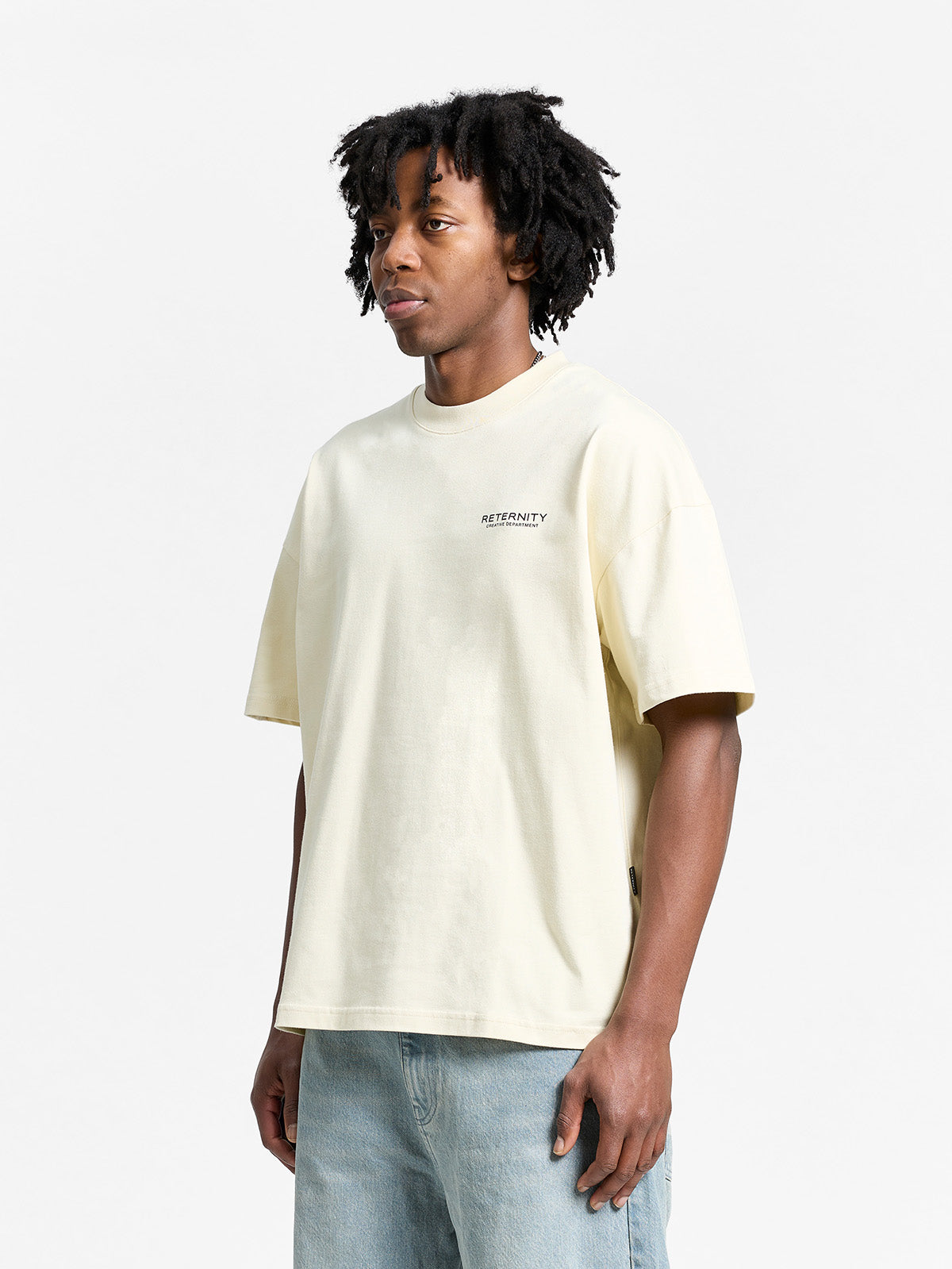 CREATIVE DEPT T-SHIRT - CREAM