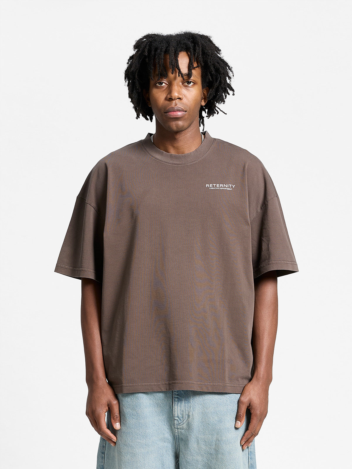 CREATIVE DEPT T-SHIRT - BROWN