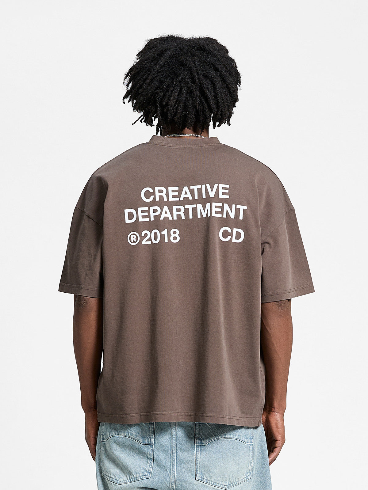 CREATIVE DEPT T-SHIRT - BROWN