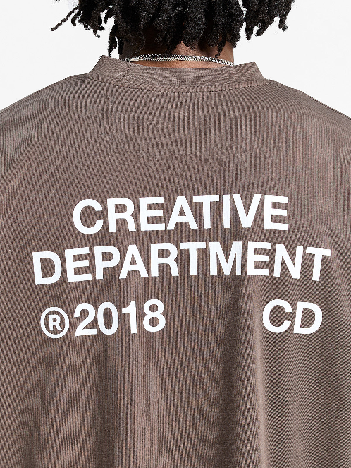 CREATIVE DEPT T-SHIRT - BROWN