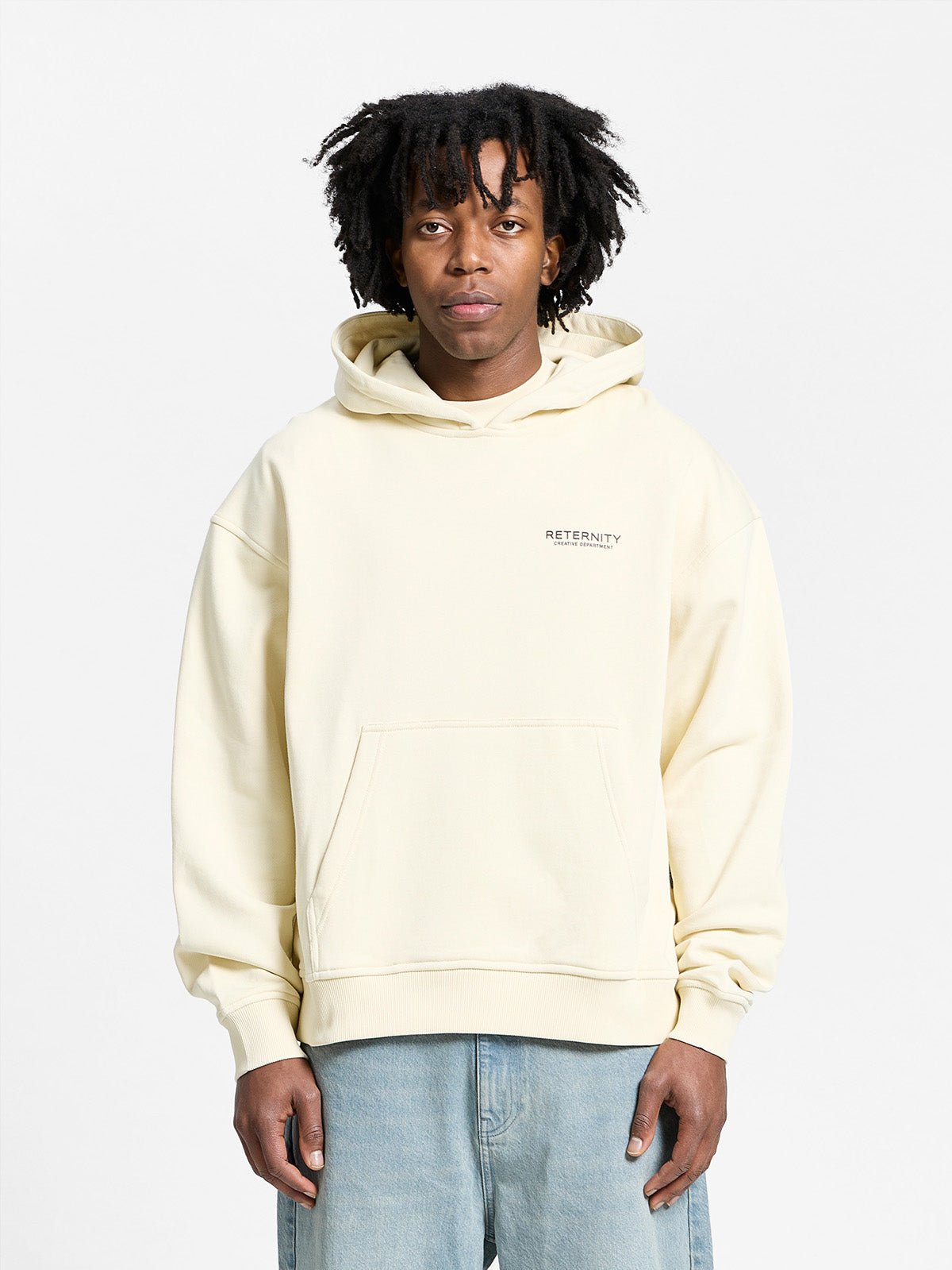 CREATIVE DEPT HOODIE - CREAM