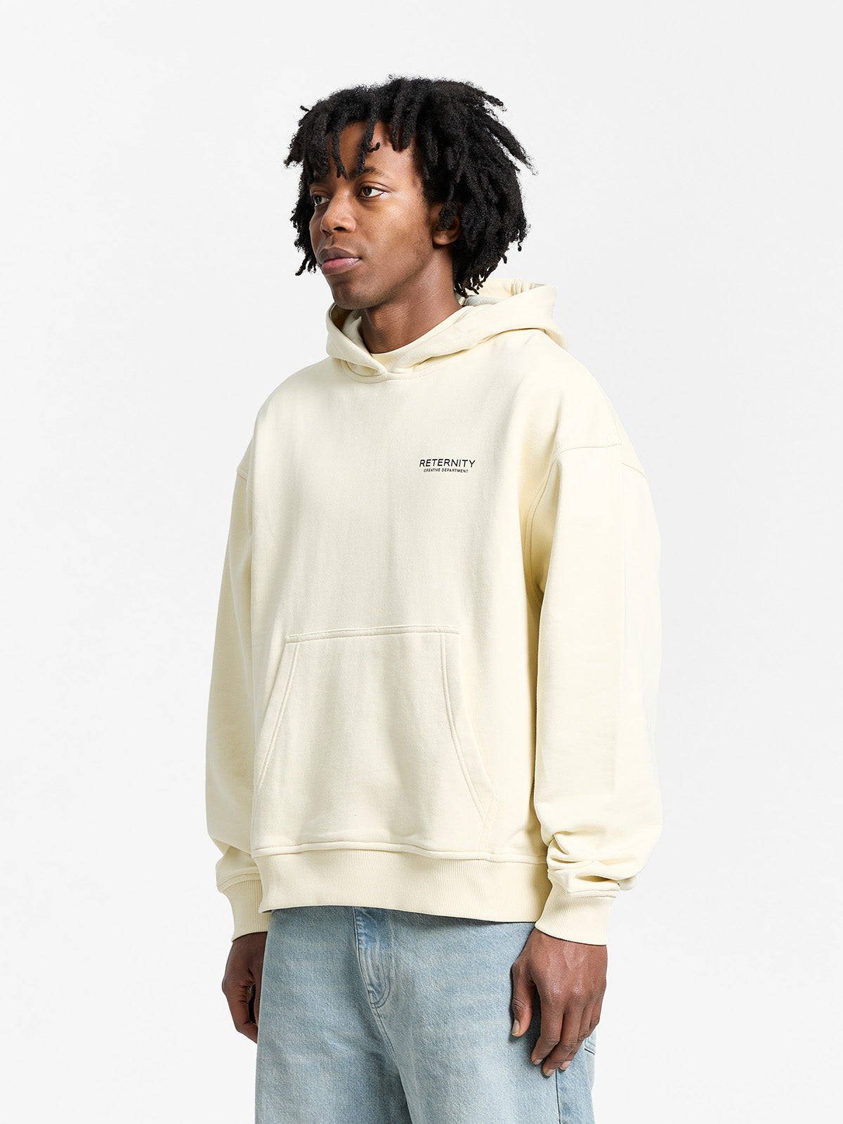 CREATIVE DEPT HOODIE - CREAM
