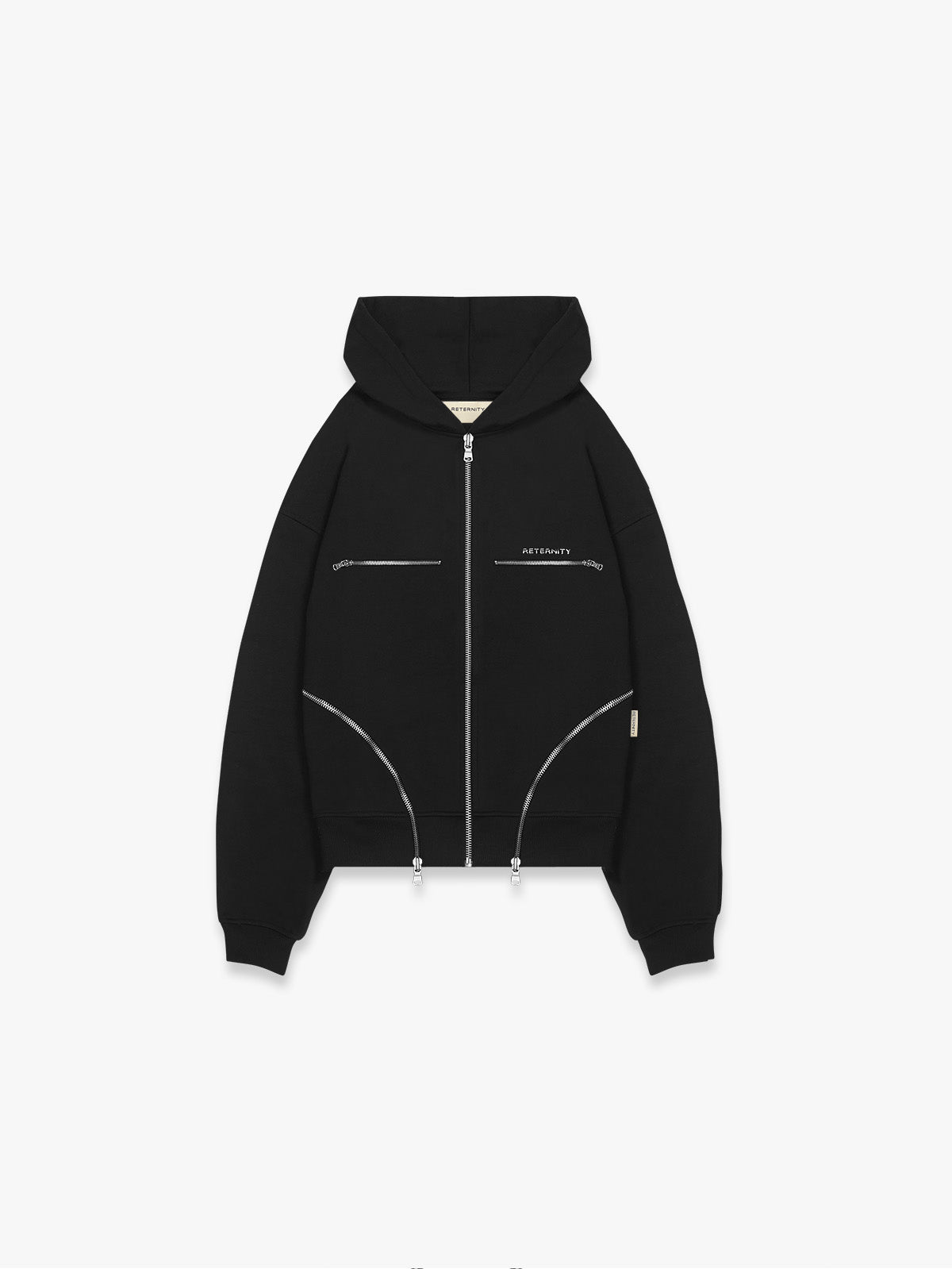 Hoodie deals black zipper