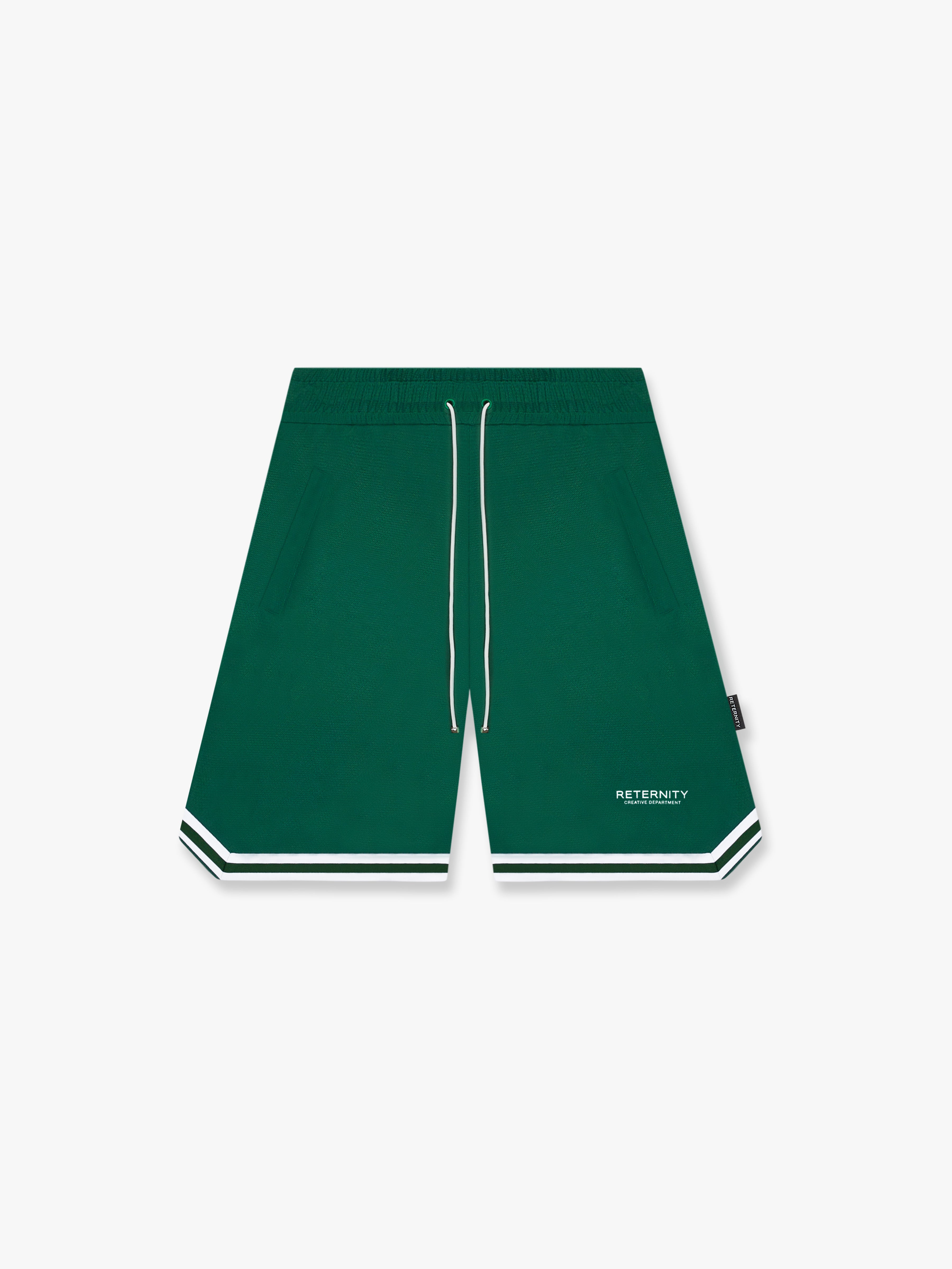 CREATIVE DEPT MESH SHORTS - GREEN