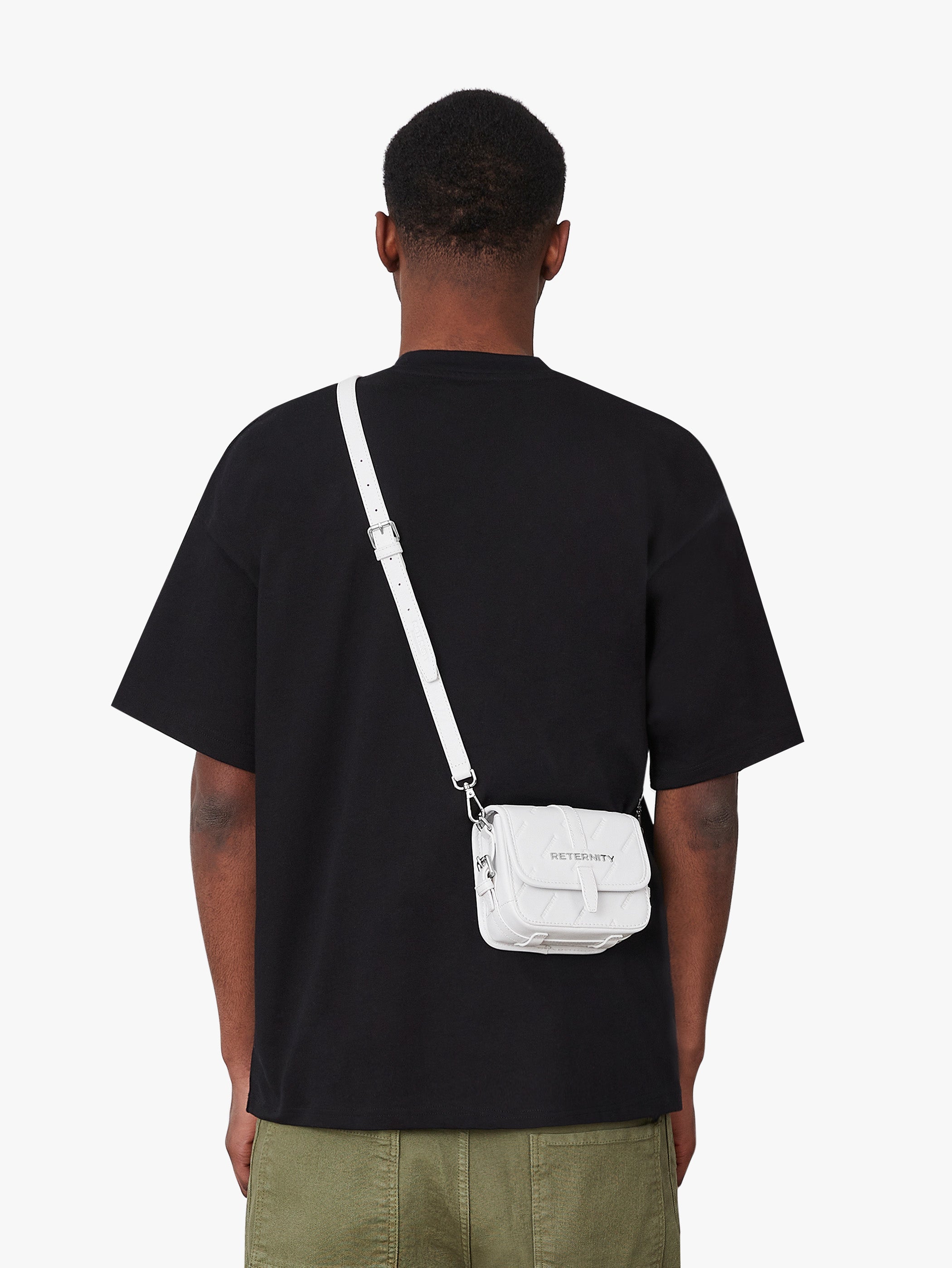 RETERNITY FLAP BAG - OFF WHITE