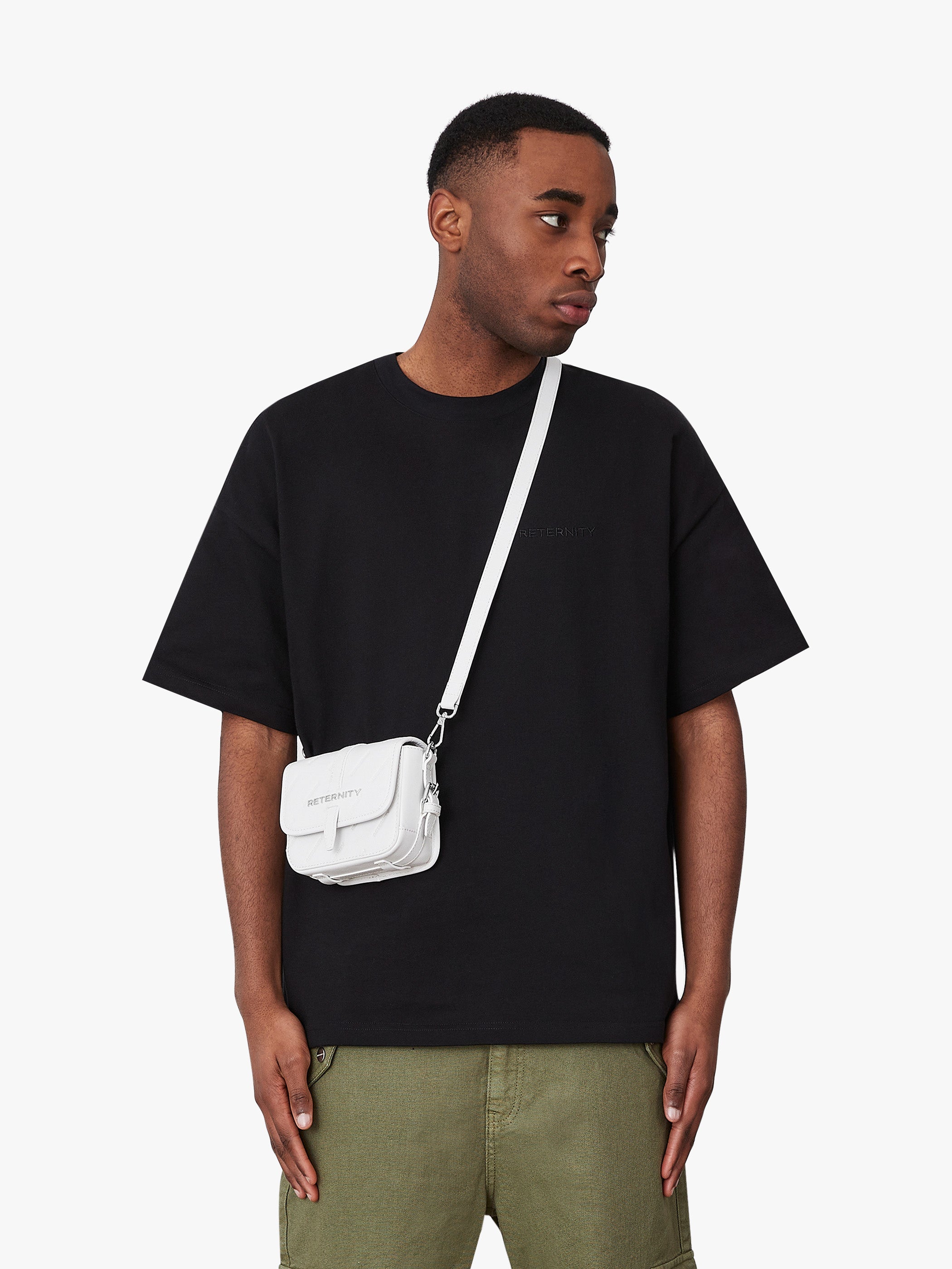 RETERNITY FLAP BAG - OFF WHITE