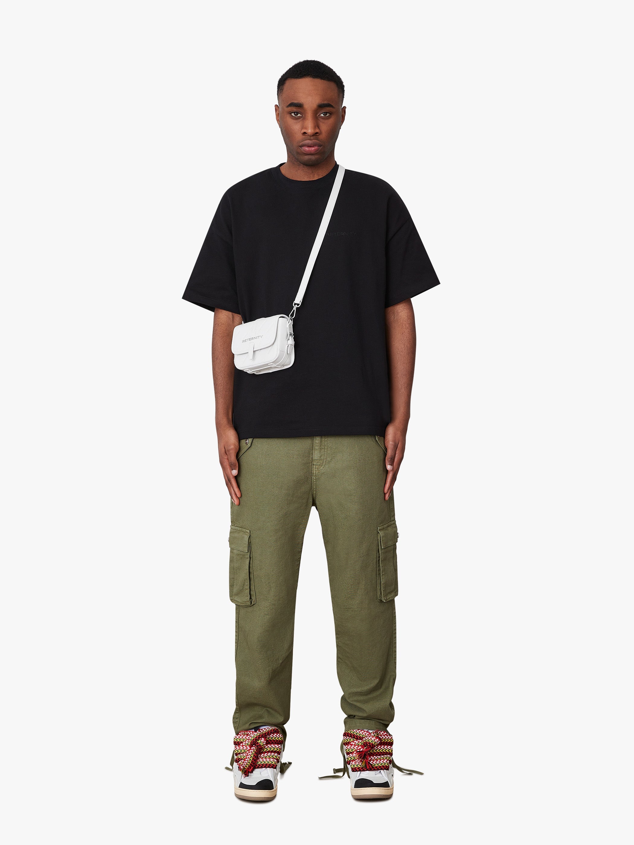 RETERNITY FLAP BAG - OFF WHITE