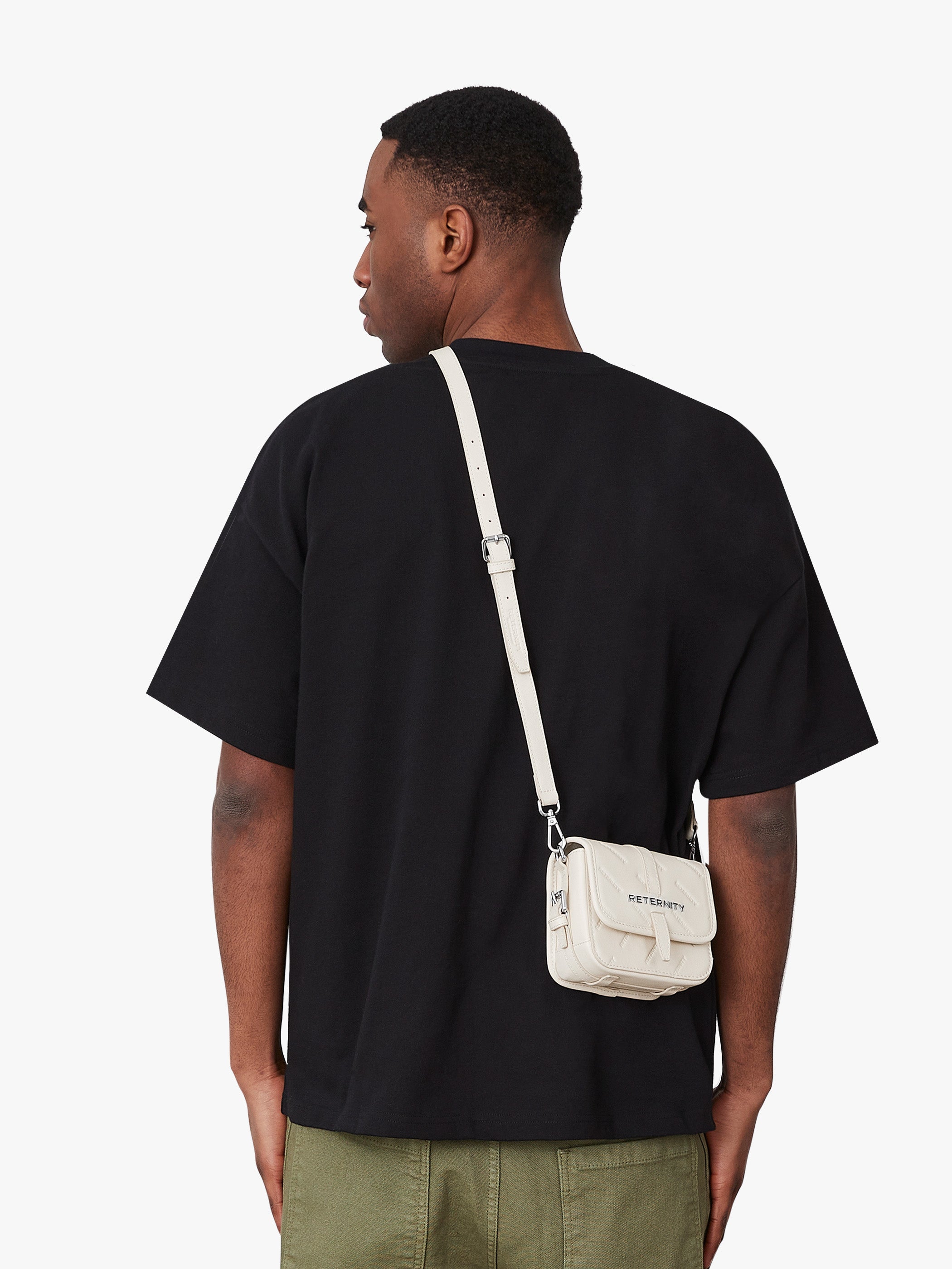 RETERNITY FLAP BAG - BLACK