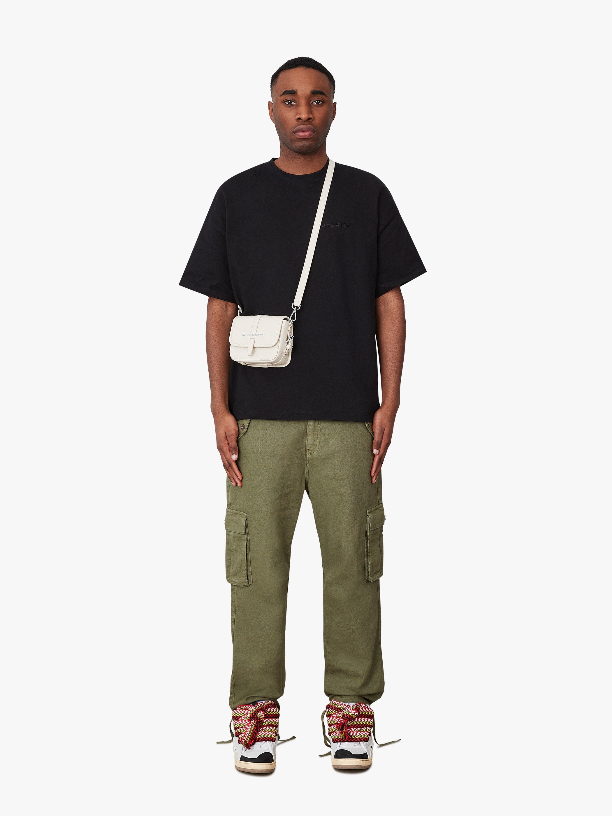 RETERNITY FLAP BAG - BLACK