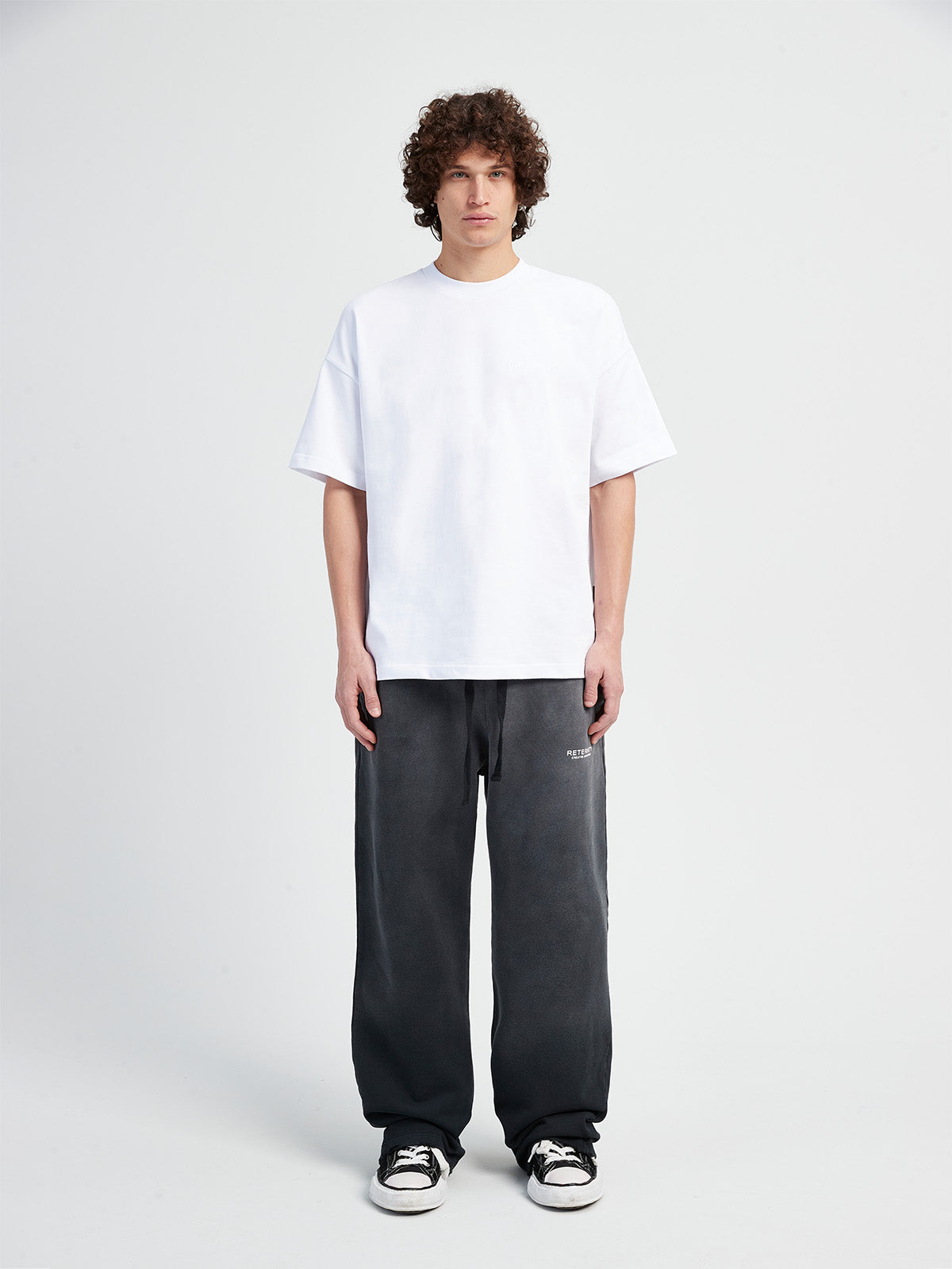 CREATIVE DEPT SWEATPANTS - FADED BLACK