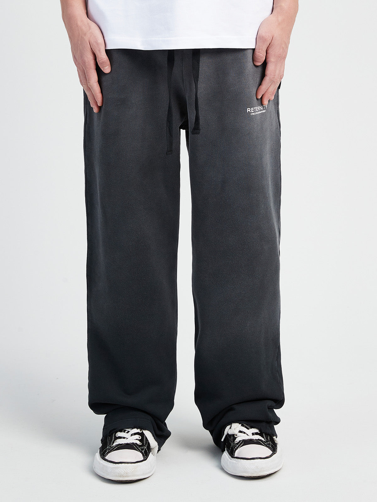 CREATIVE DEPT SWEATPANTS - FADED BLACK