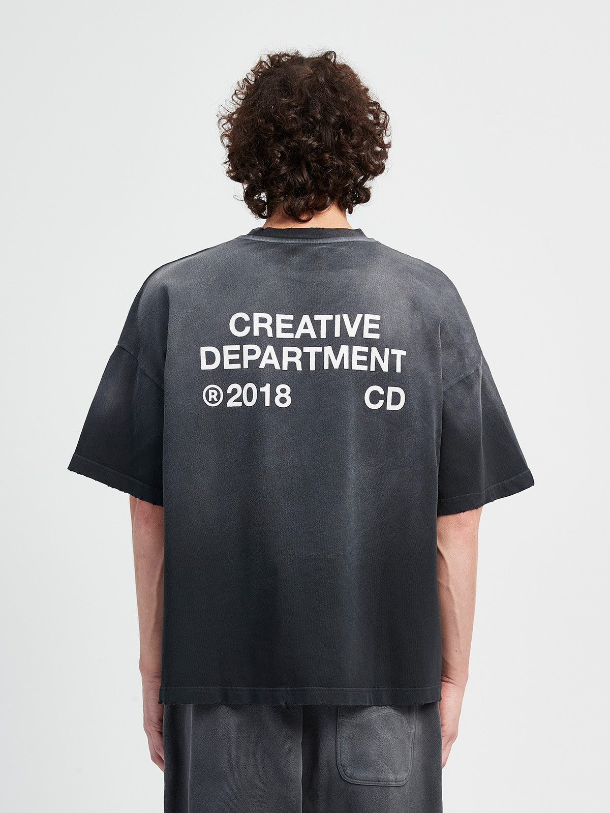 CREATIVE DEPT T-SHIRT - FADED BLACK