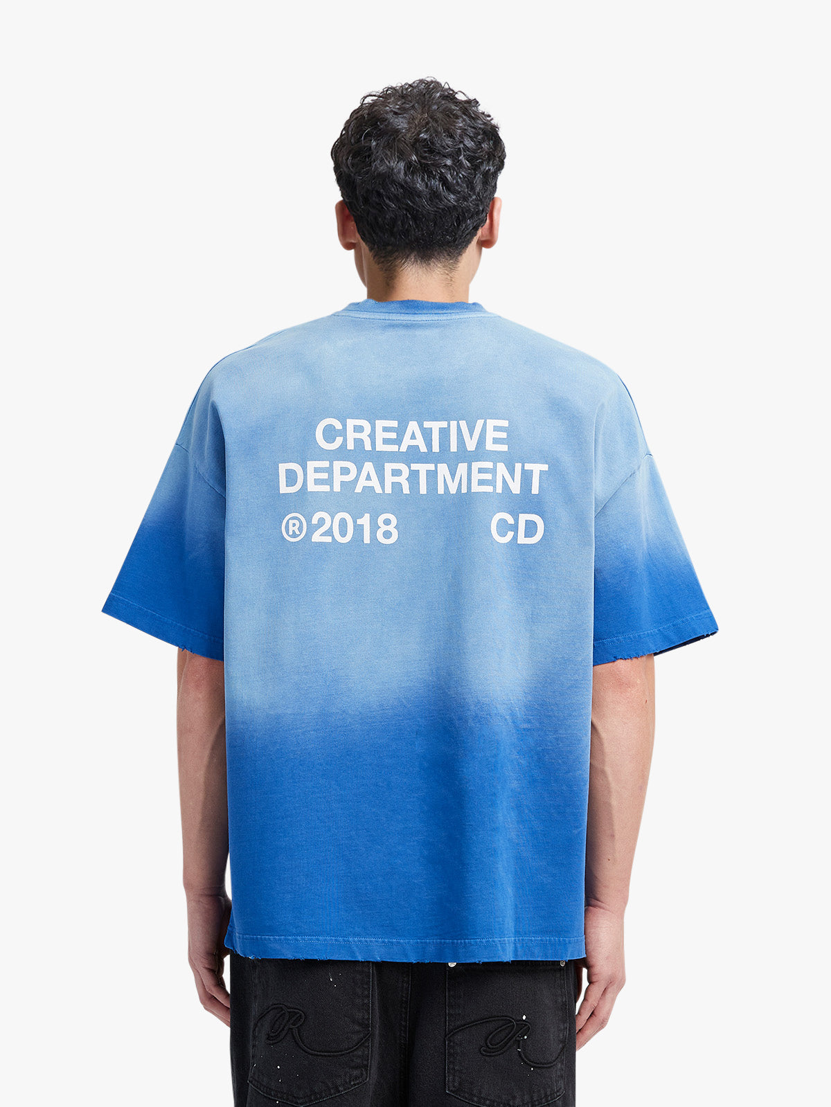 T-SHIRT CREATIVE DEPT - FADED BLUE