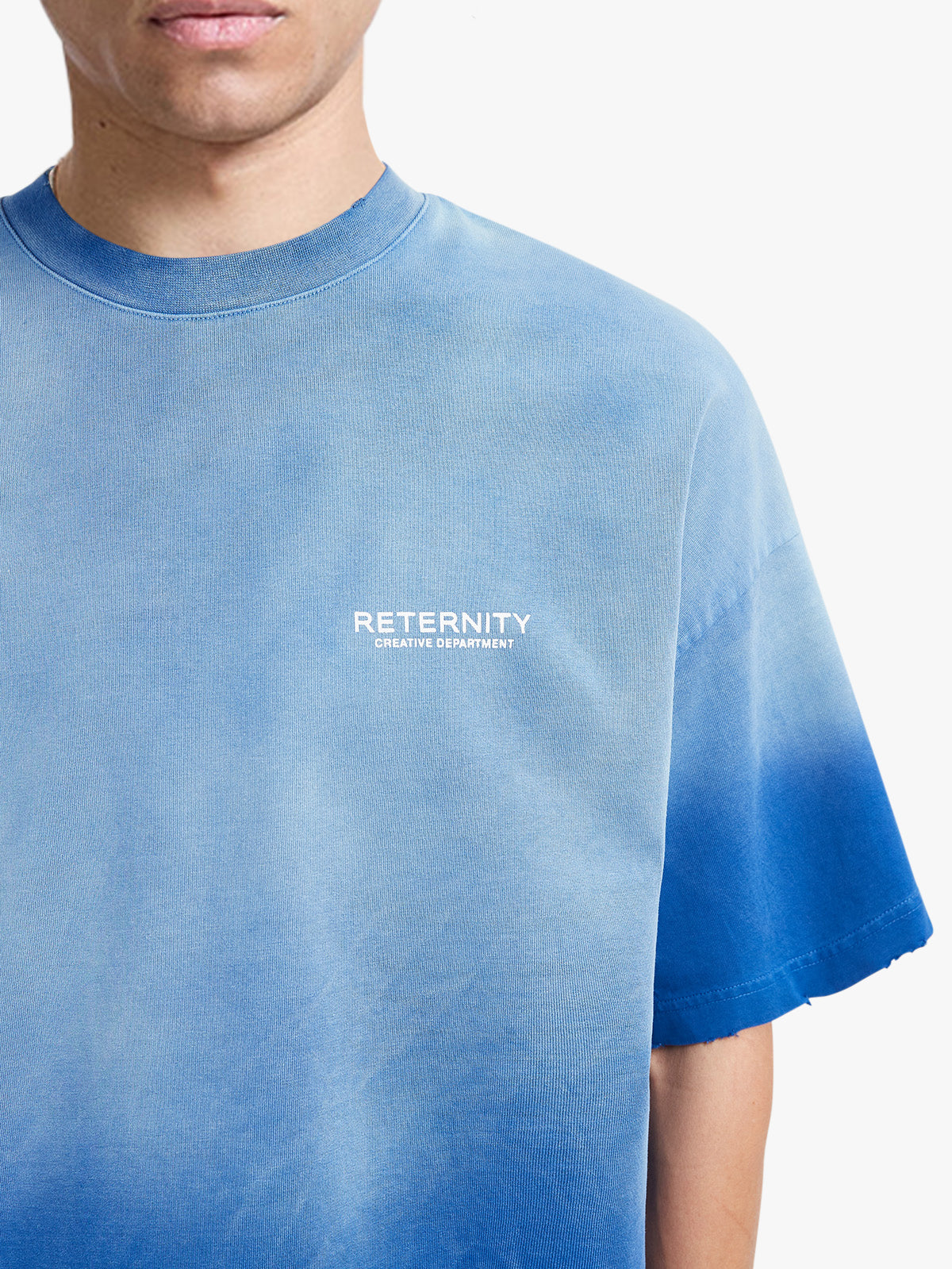 T-SHIRT CREATIVE DEPT - FADED BLUE