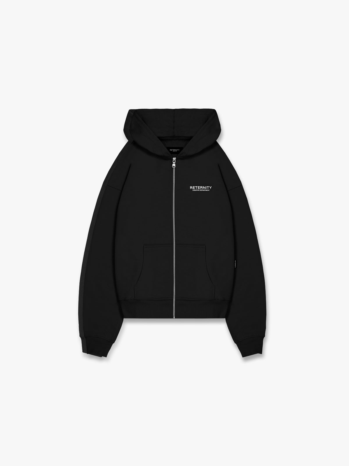 Black zip hoodie online