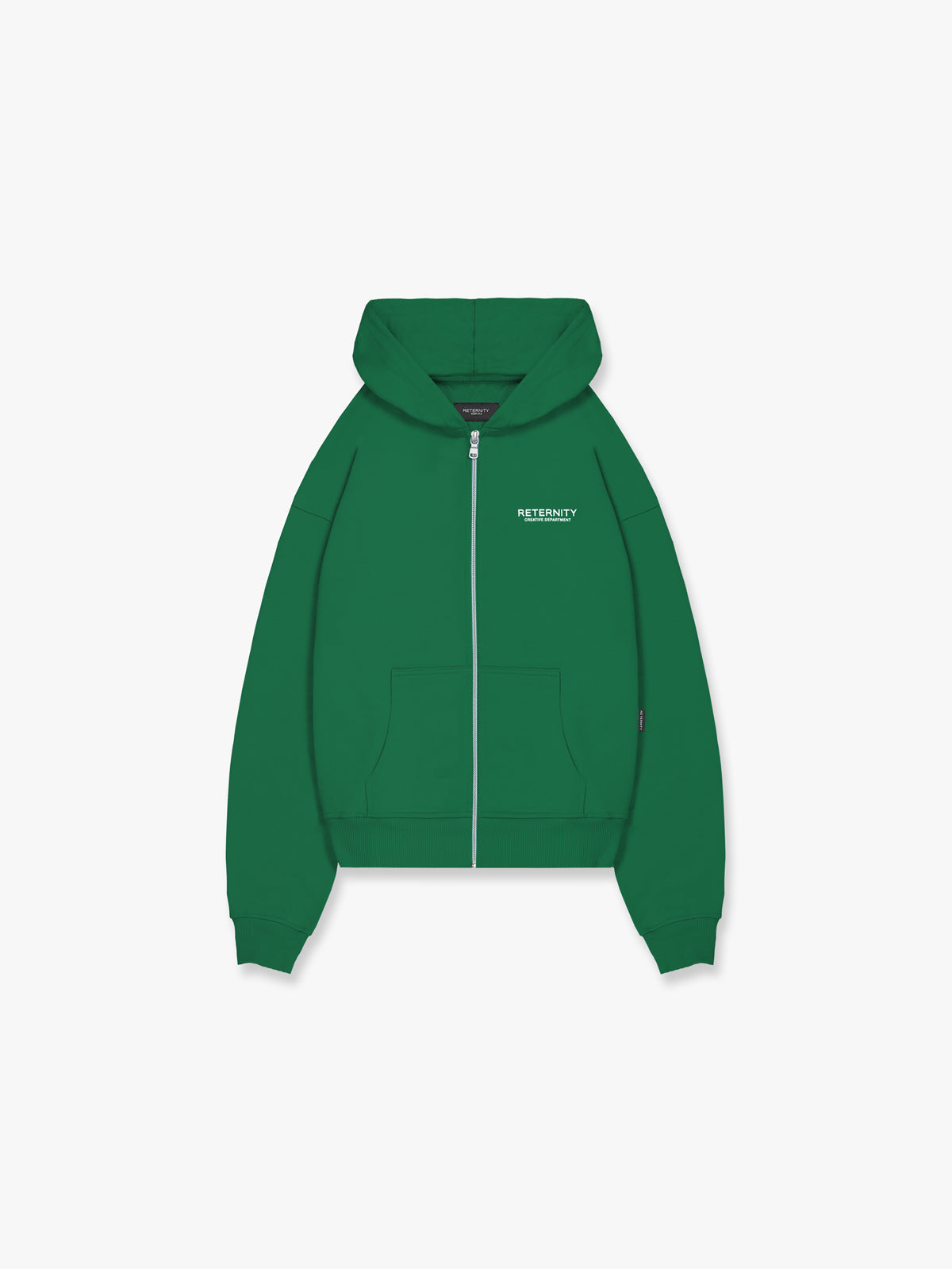 CREATIVE DEPT ZIP-HOODIE - GREEN