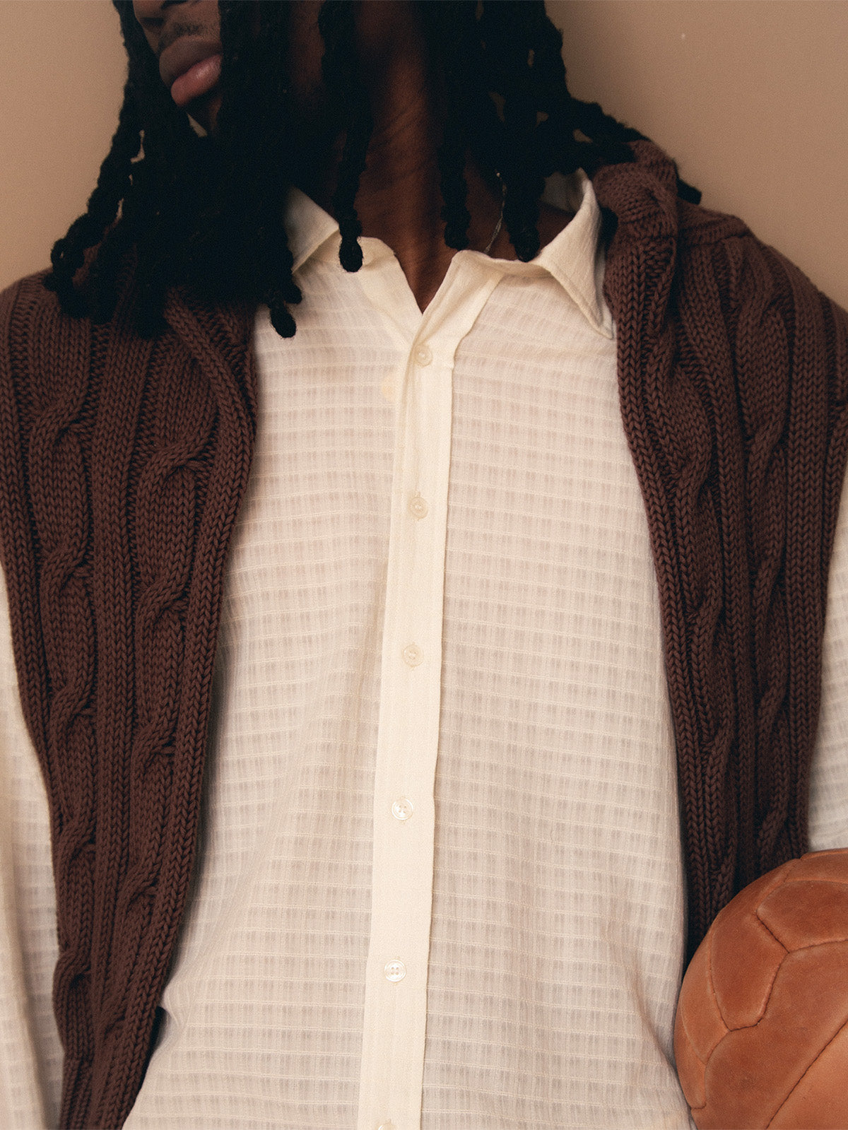 THE ART OF LIVING SHIRT - CREAM