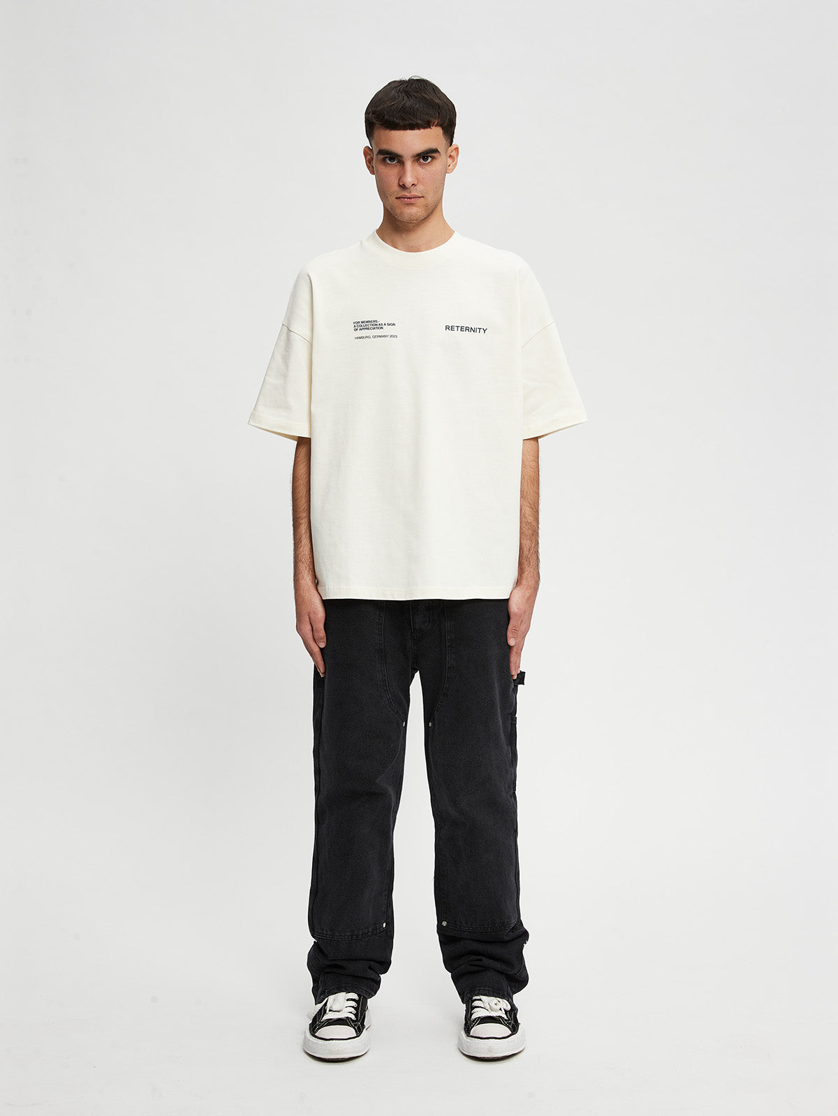 T-SHIRT OFFICIAL UNIFORM- IVORY/GREEN