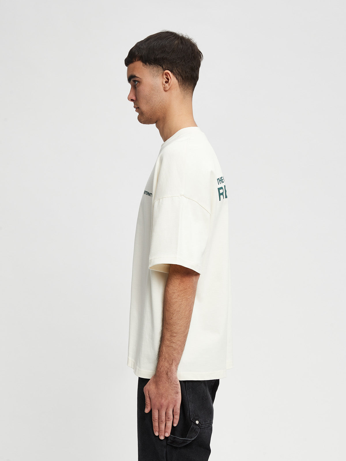 T-SHIRT OFFICIAL UNIFORM- IVORY/GREEN