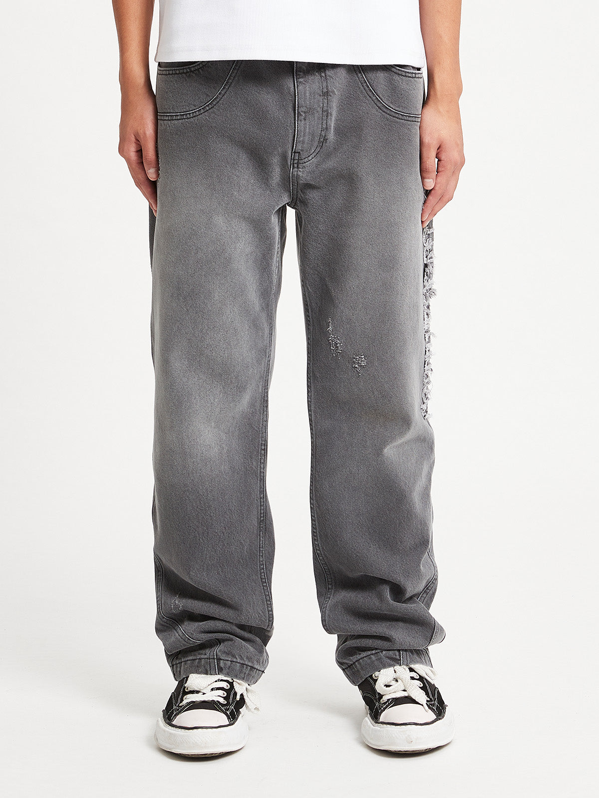 VINTAGE DENIM - WASHED GREY