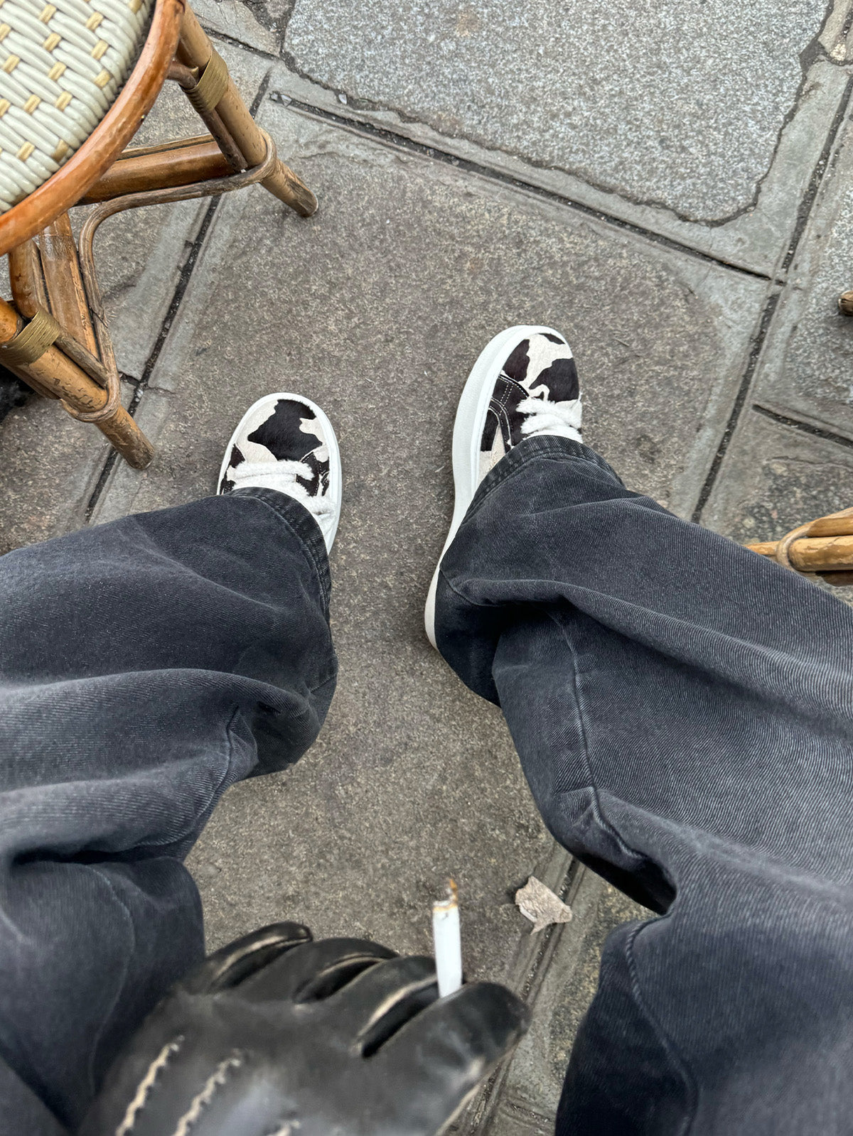 LE PROMENEUR - COW LEATHER