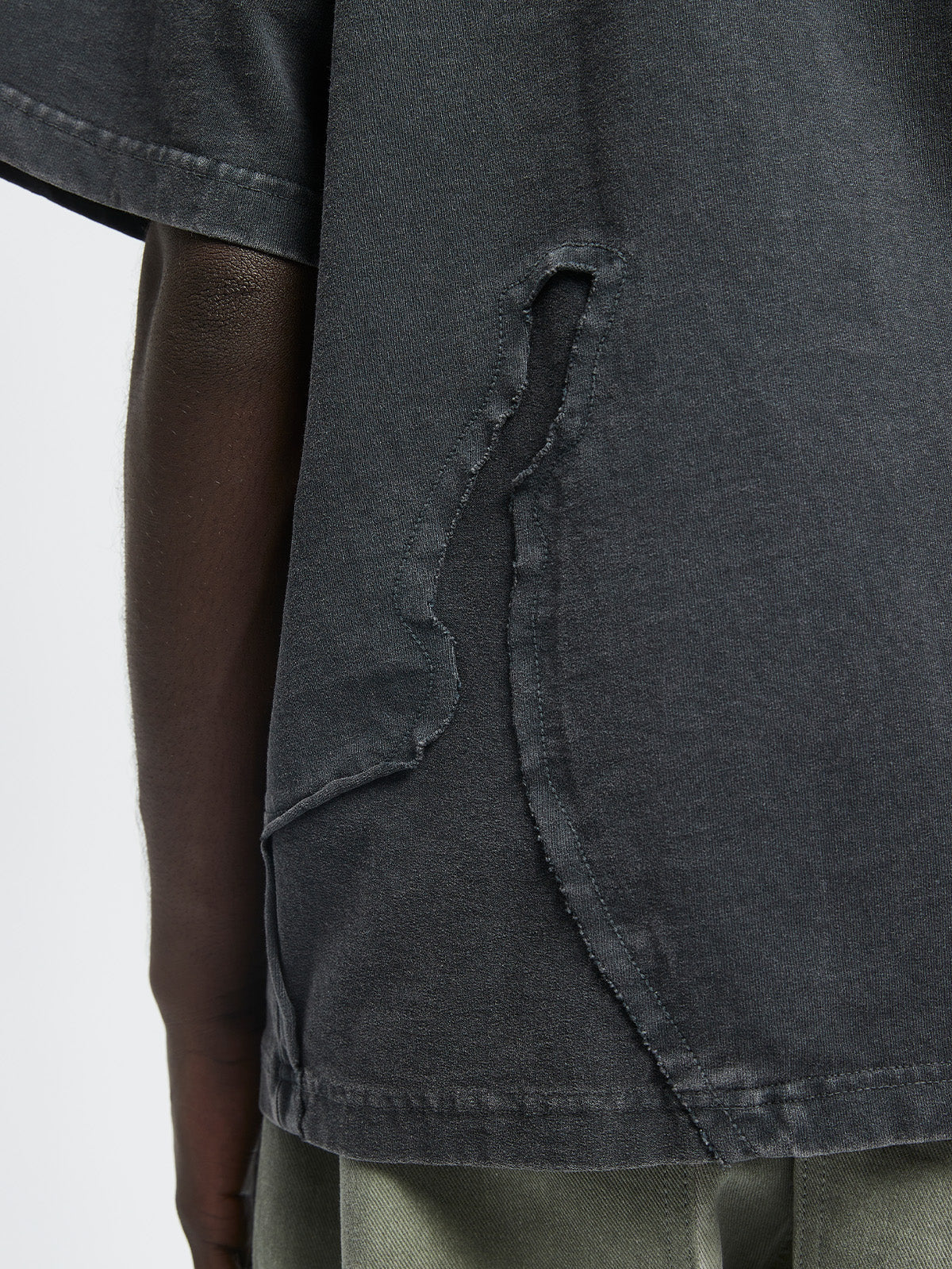 SHATTERED T-SHIRT - BLACK