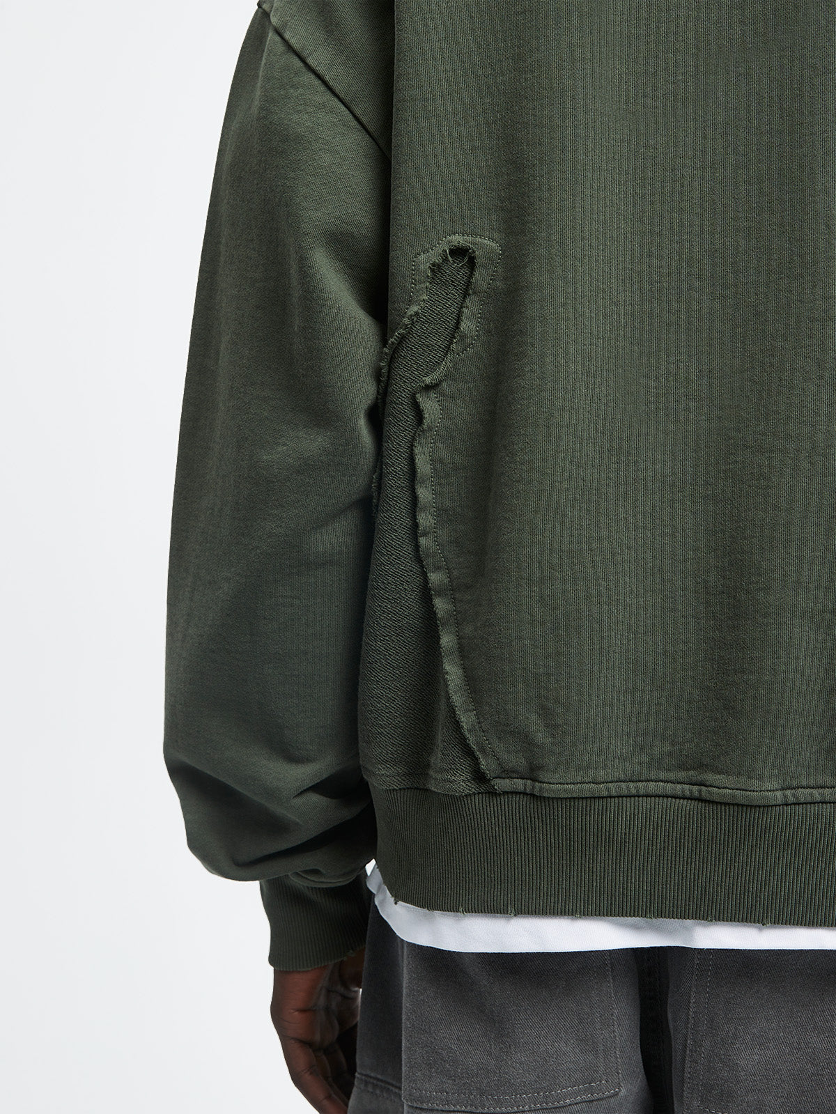 SHATTERED HOODIE - KHAKI