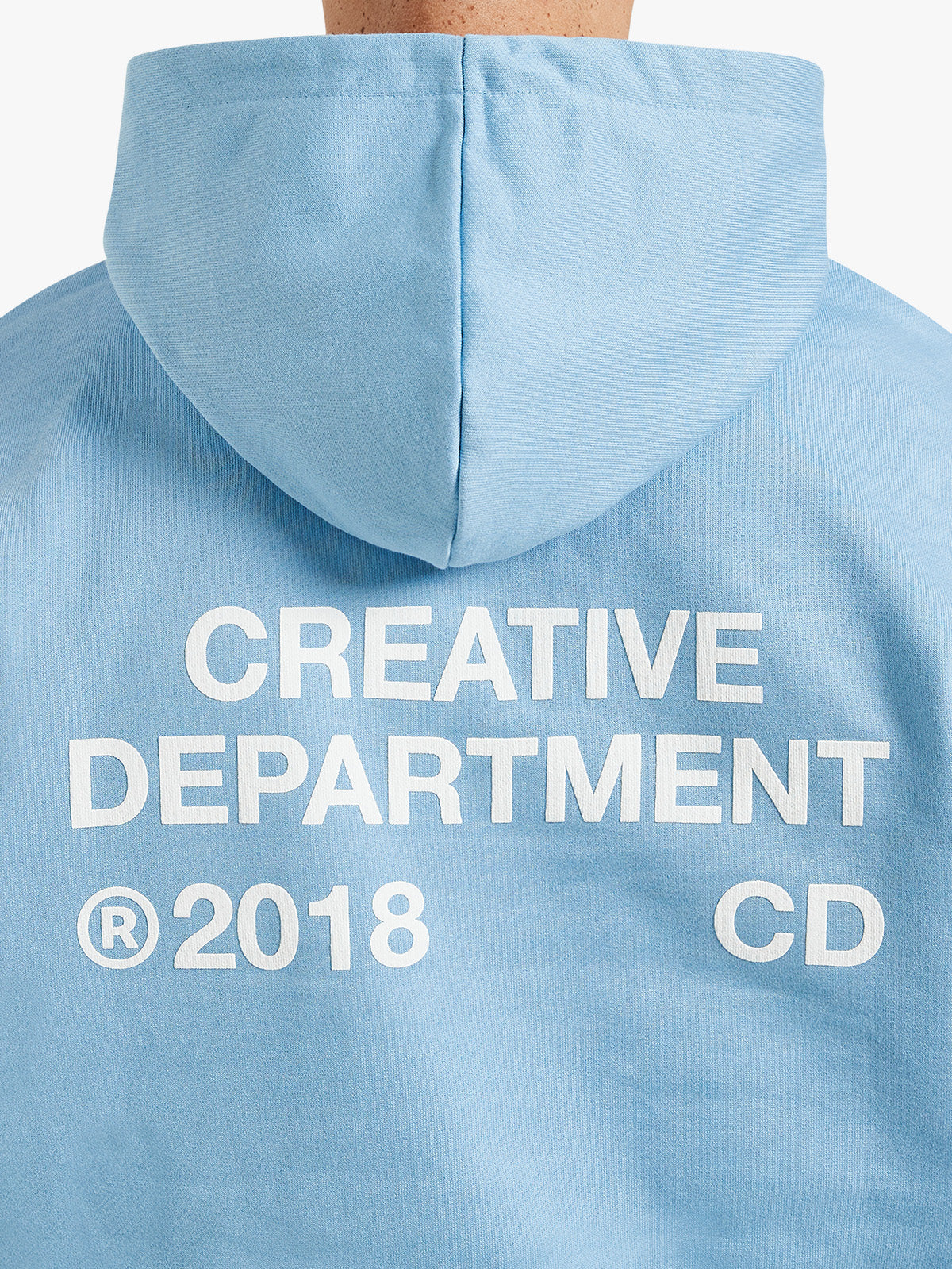 CREATIVE DEPT HOODIE - LIGHT BLUE