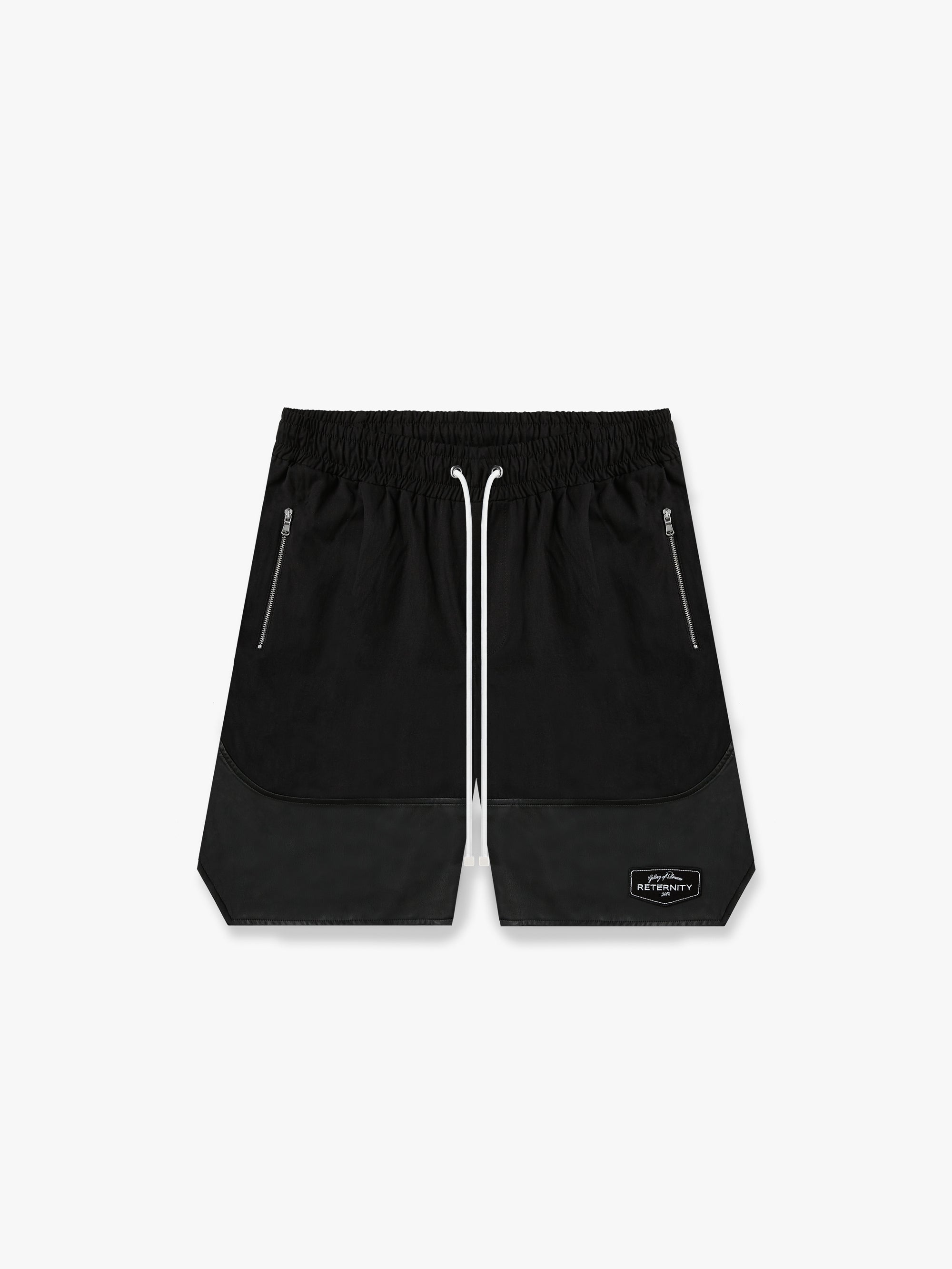 SPLIT SHORTS - BLACK/BLACK
