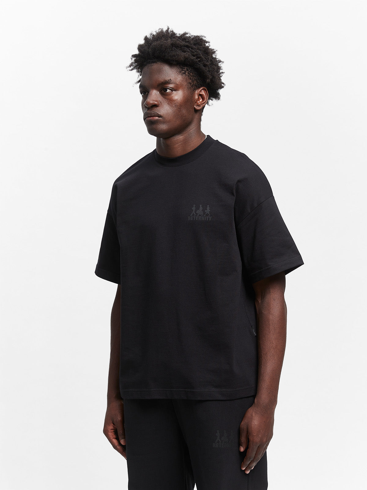 CREATIVE DEPT LOGO T-SHIRT - BLACK