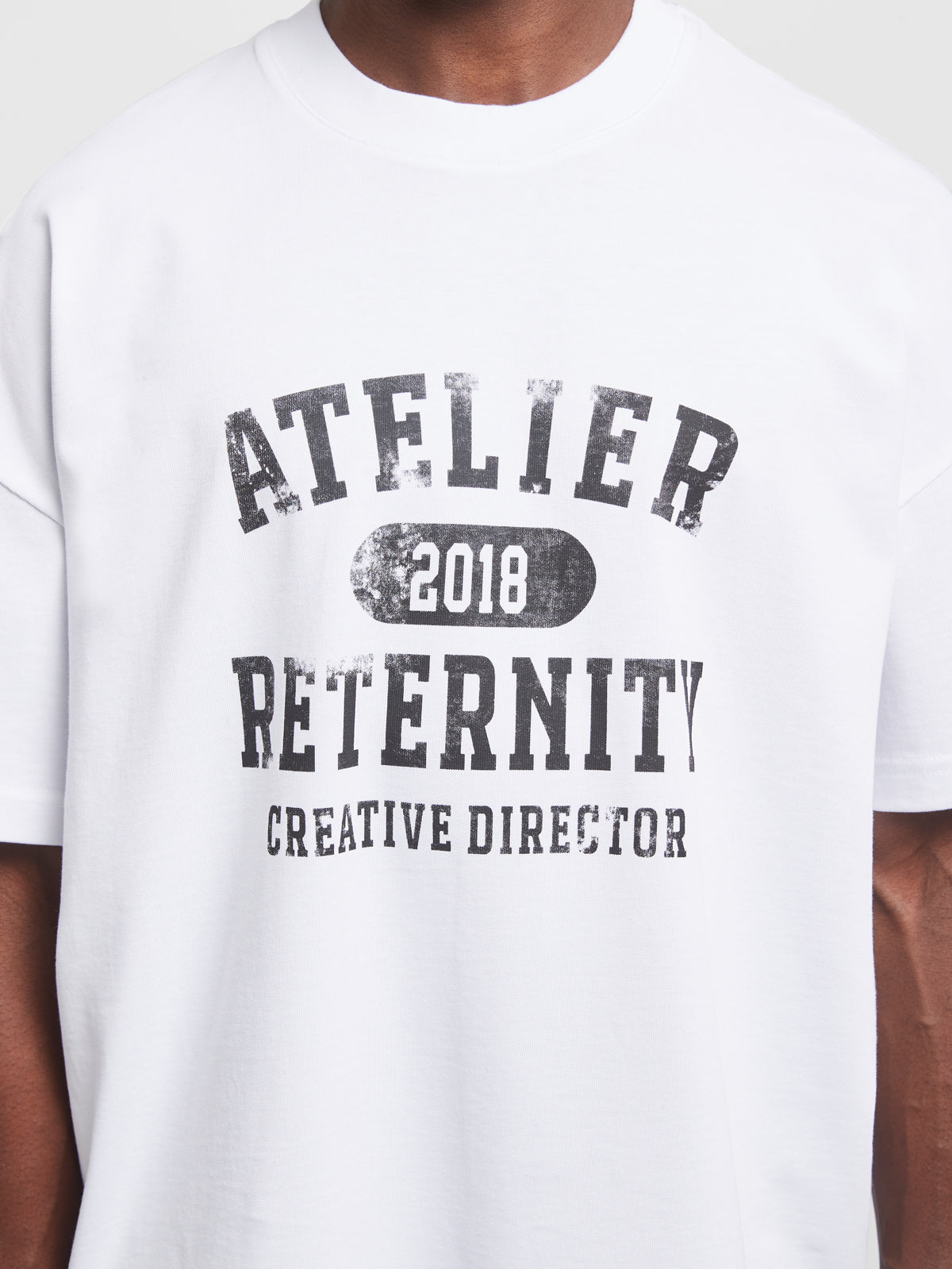 ATELIER EMBLEM T-SHIRT - WHITE