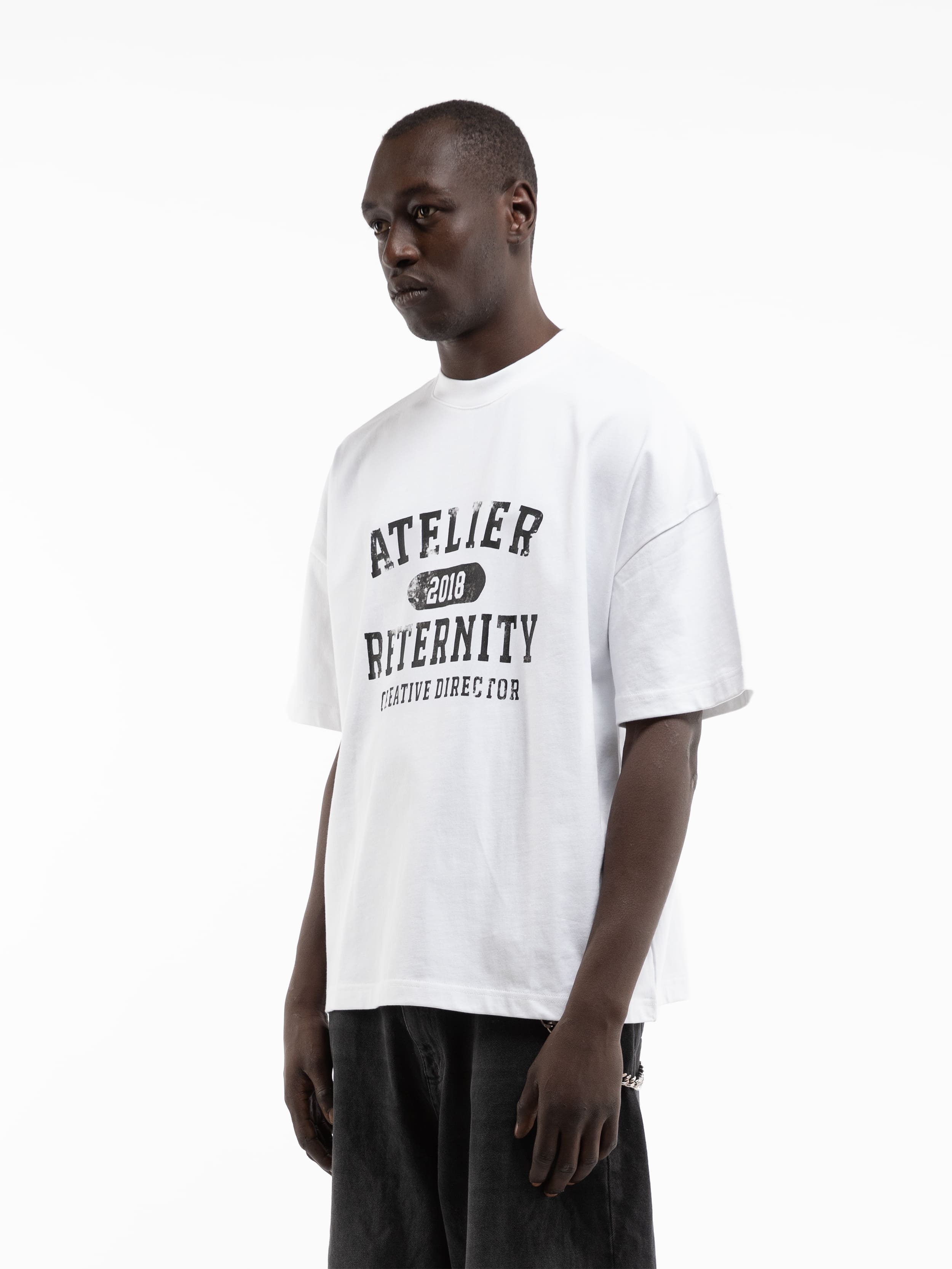 ATELIER EMBLEM T-SHIRT - WHITE