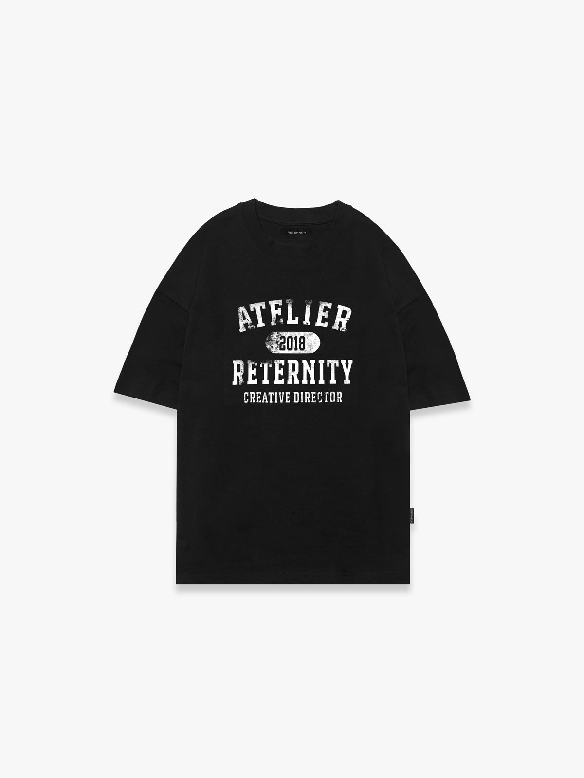 ATELIER EMBLEM T-SHIRT - BLACK