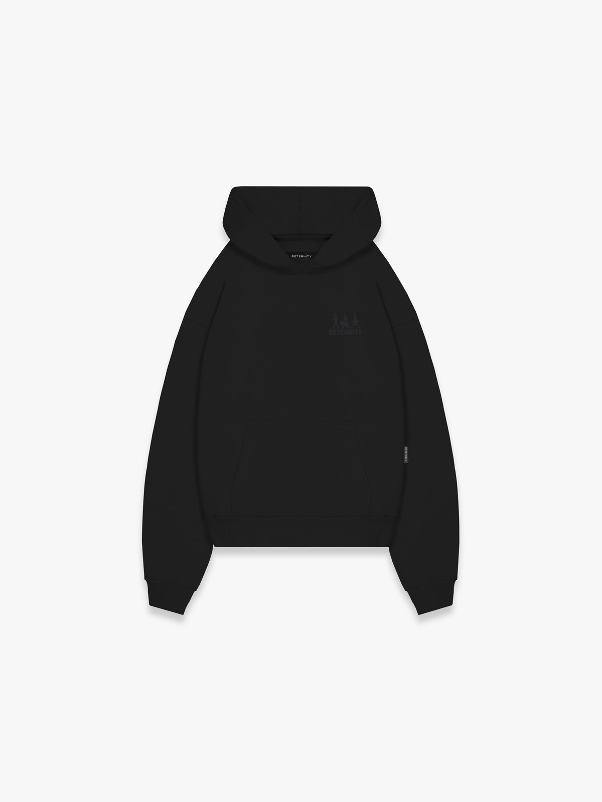 CREATIVE DEPT LOGO HOODIE - BLACK