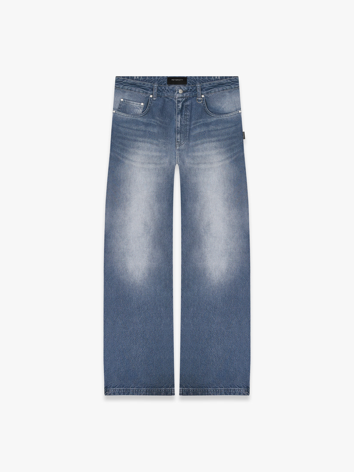 ESSENTIAL BAGGY DENIM - STONE BLUE