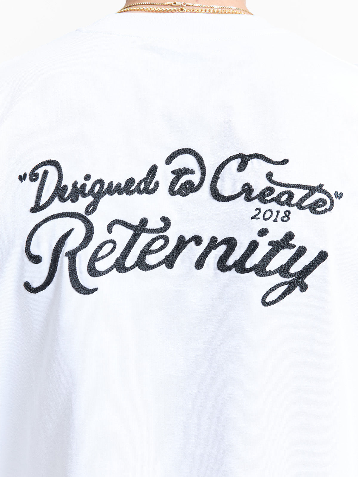 DESIGNED TO CREATE T-SHIRT - WHITE