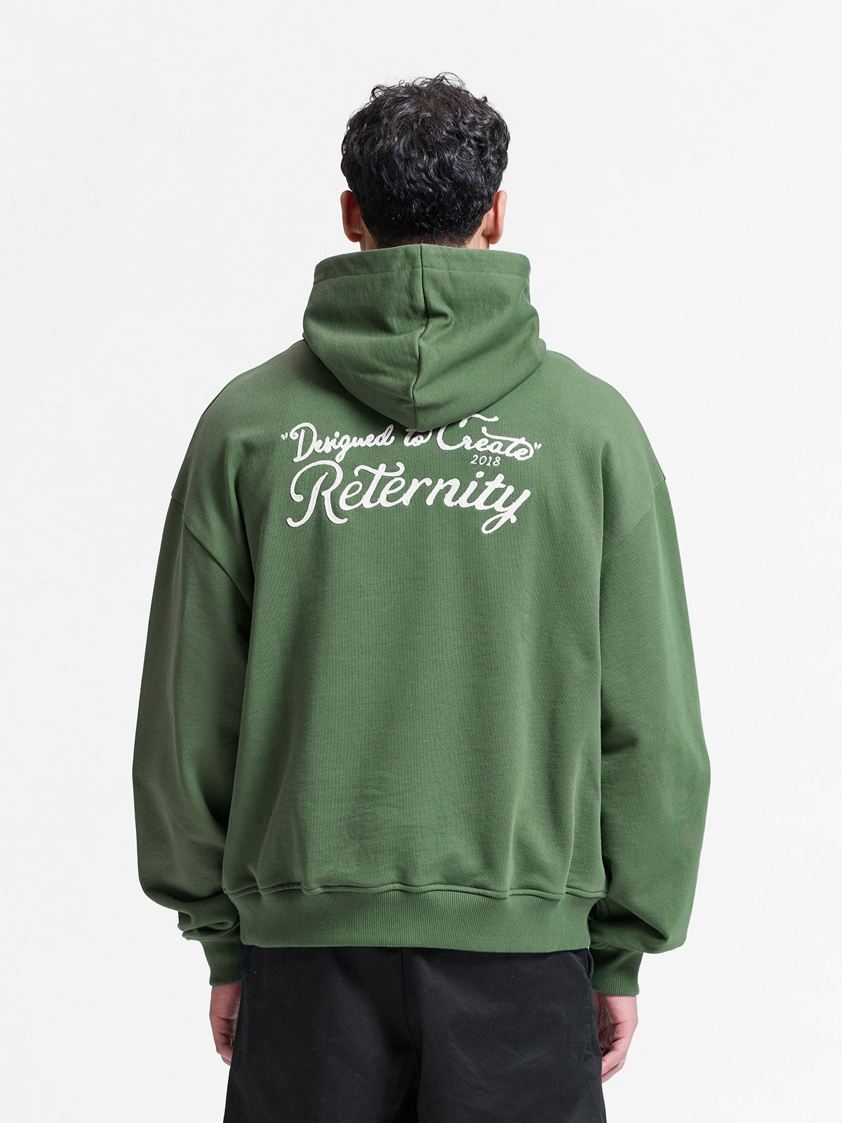 DESIGNED TO CREATE HOODIE - GREEN