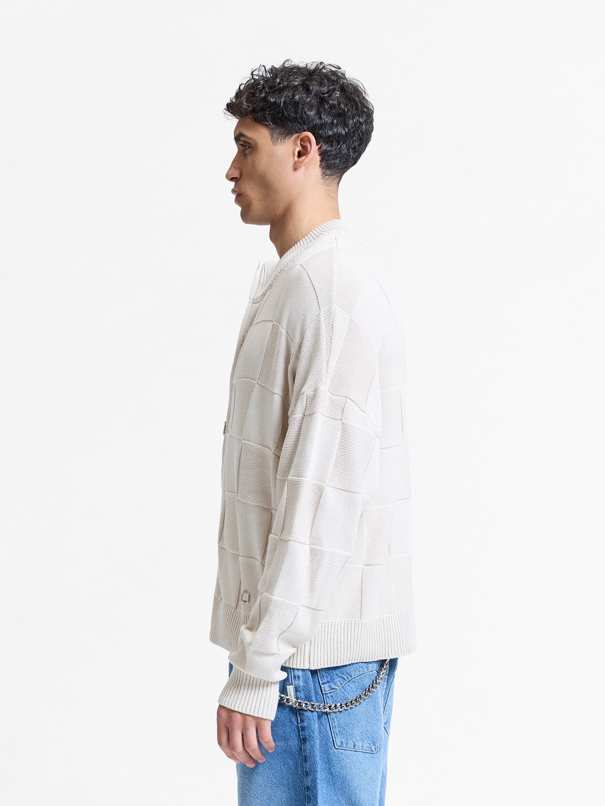 L’OUVRAGE KNIT JACKET - BEIGE