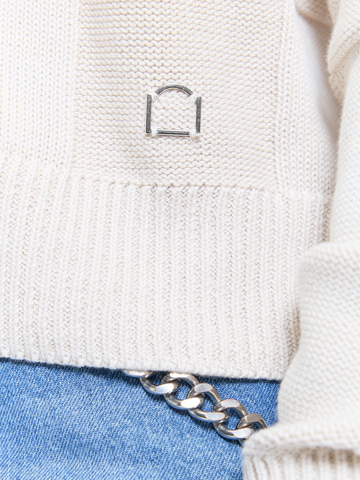 L’OUVRAGE KNIT JACKET - BEIGE