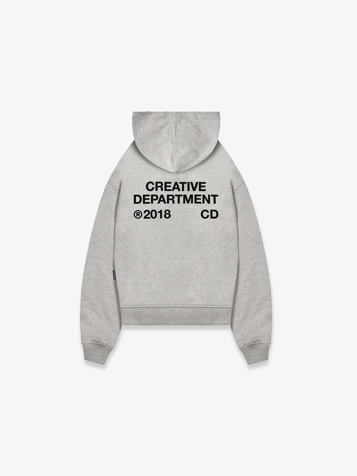 CREATIVE DEPT HOODIE - MELANGE GREY