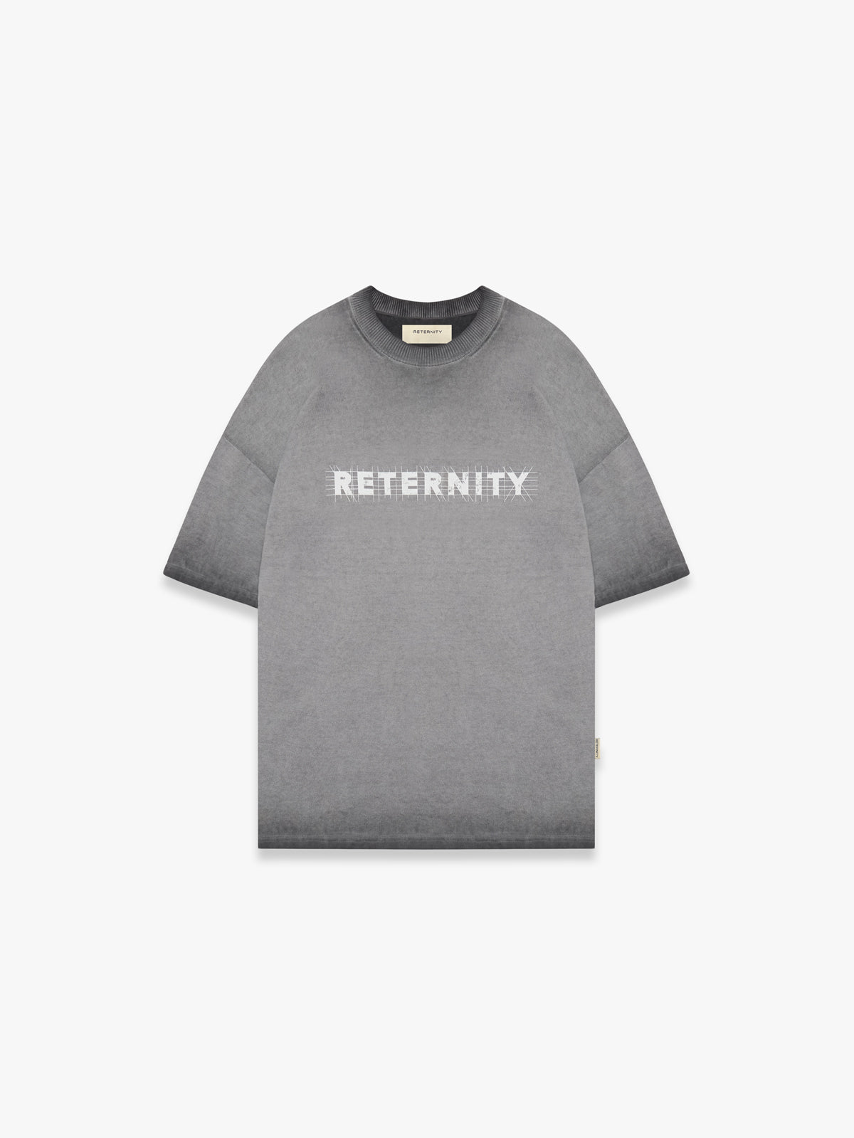 CONSTRUCTION KNIT T-SHIRT - DARKGREY