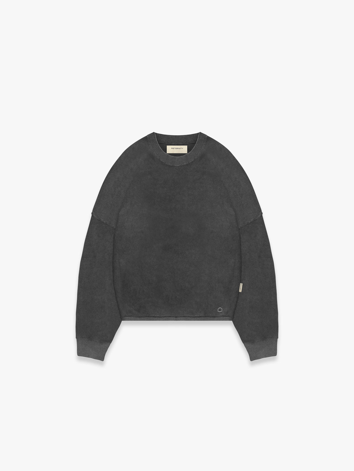 ATELIER KNIT SWEATER - WASHED BLACK